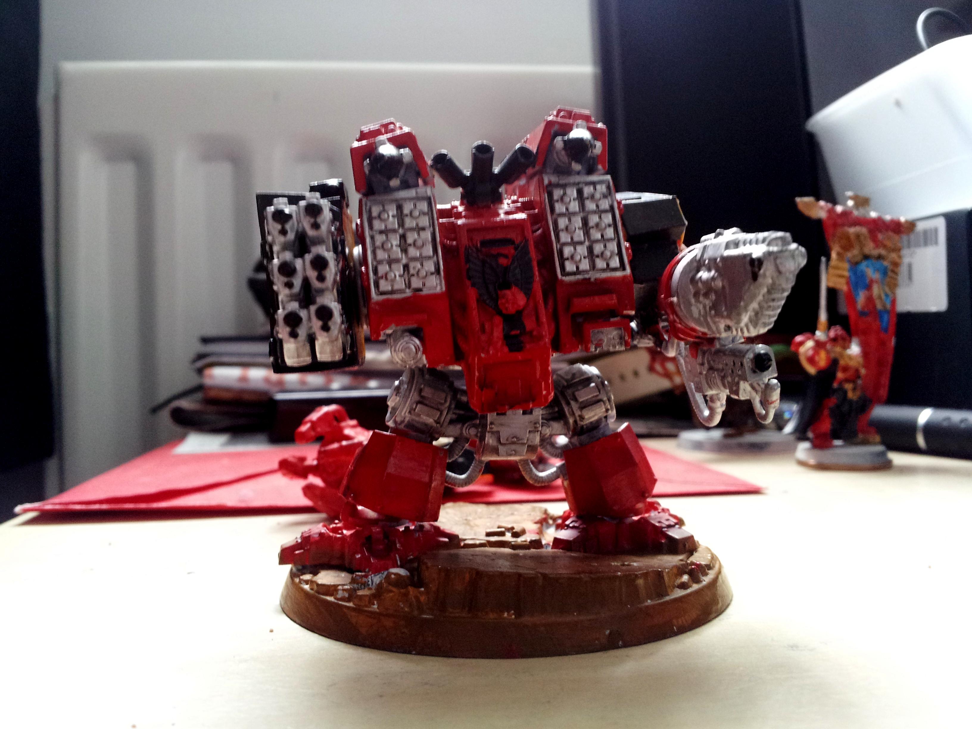 Blood Ravens, Davian Thule, Dawn Of War, Deadshot, Dreadnought, Ironclad Dreadnought, Space Marines