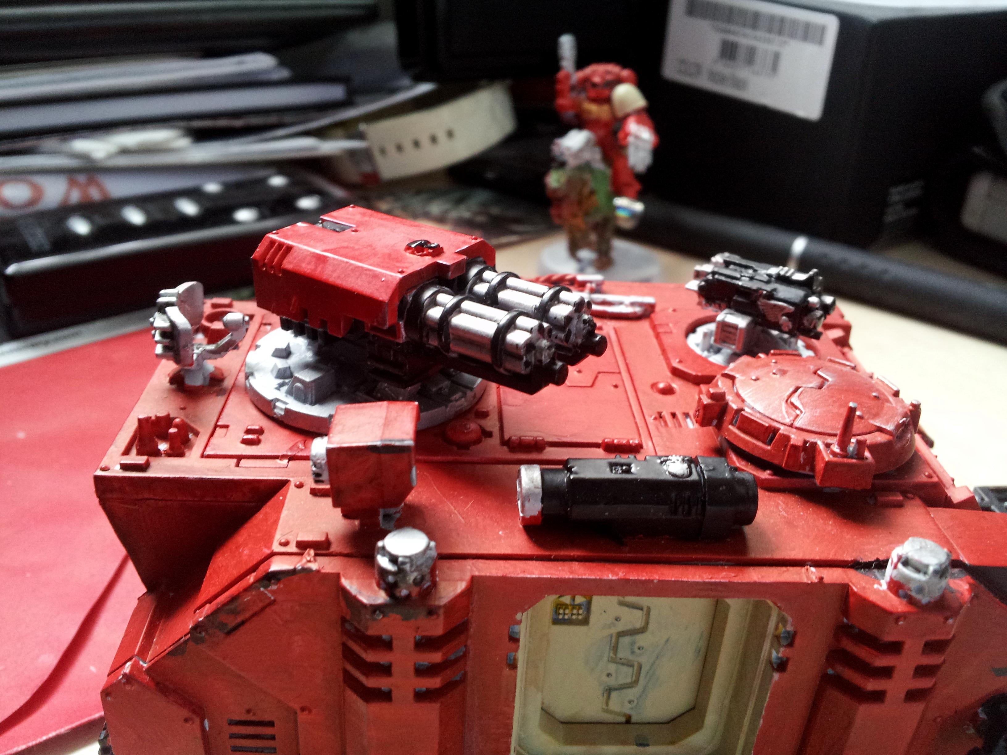 Blood Ravens, Deadshot, Razorback, Space Marines