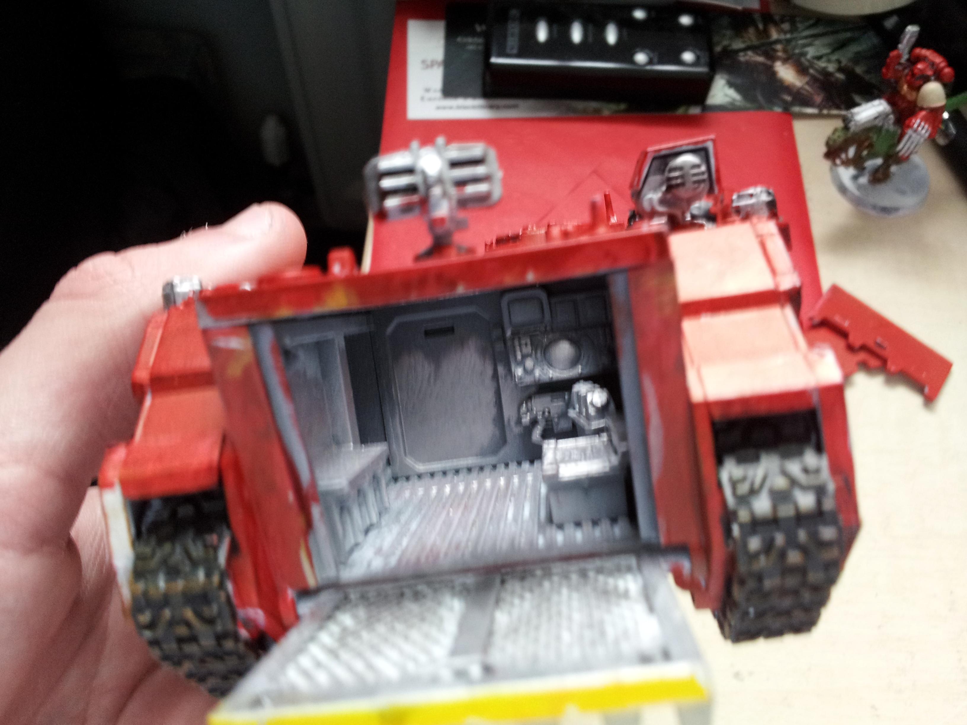 Blood Ravens, Deadshot, Rhino, Space Marines