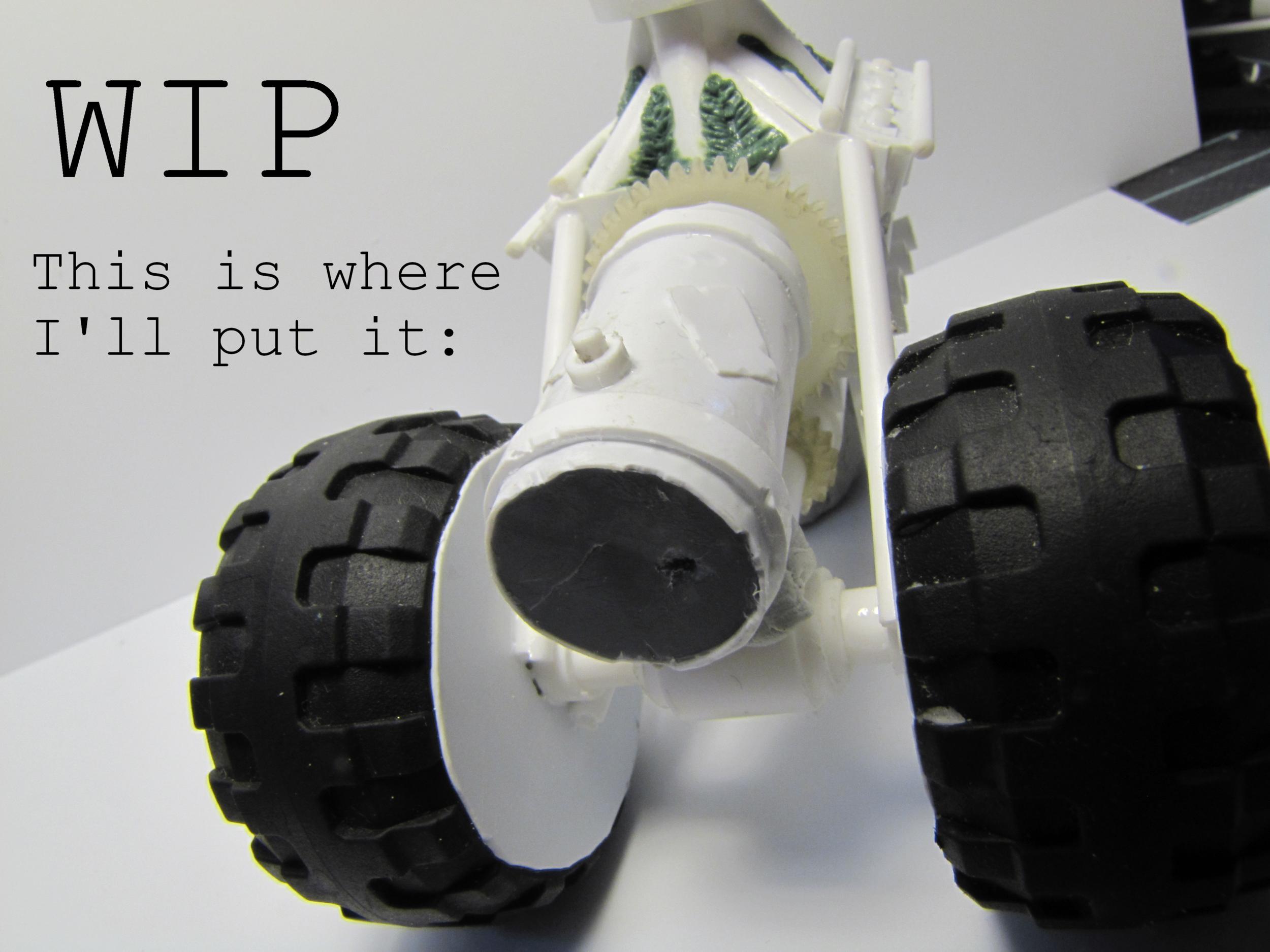 Orks, Trike, Warbike, Work In Progress