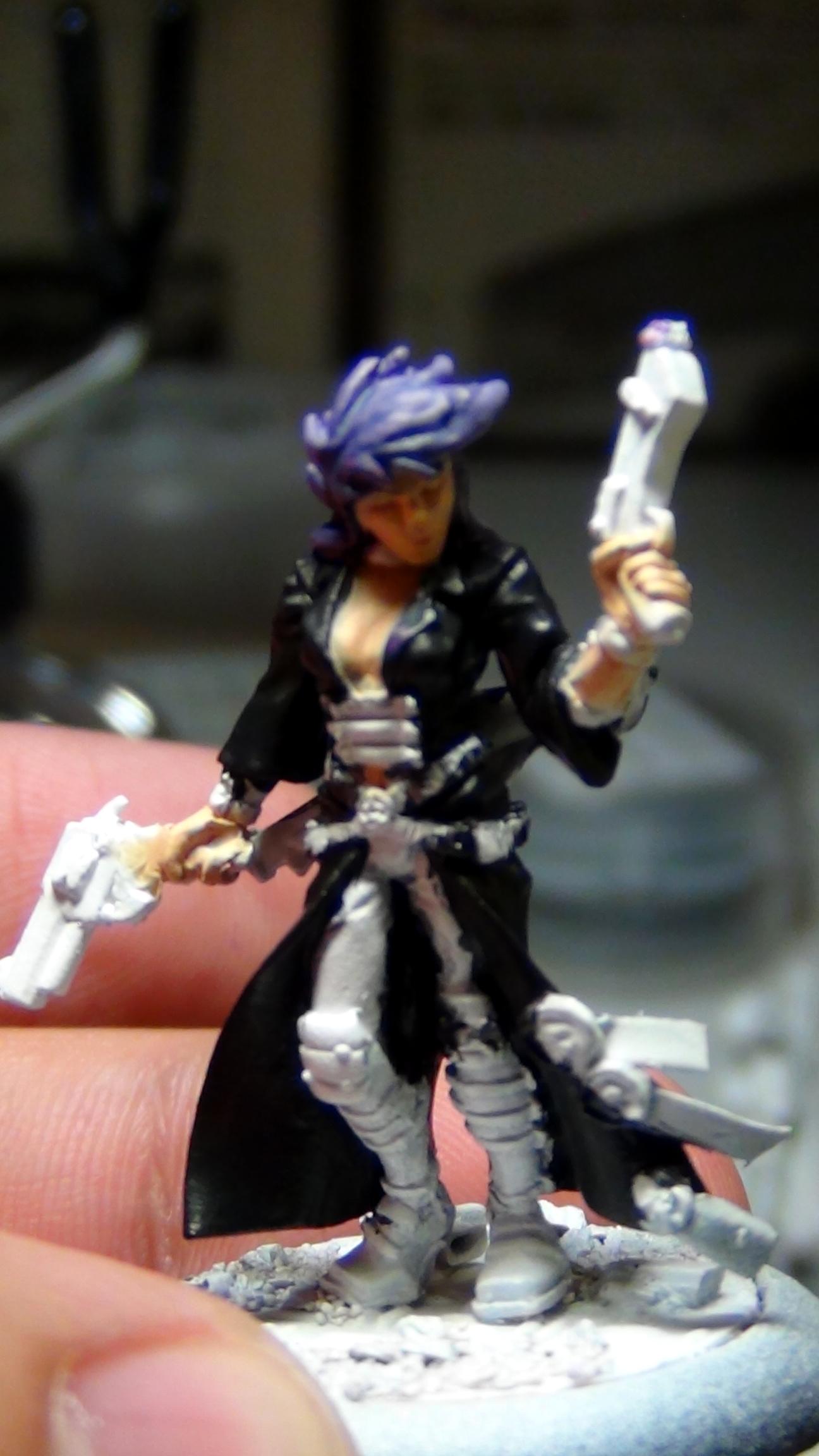 Agent, Assassin, Conversion, Gunslinger, Inquisimunda, Inquisitor, Malifaux, Pip, Warhammer 40,000, Work In Progress