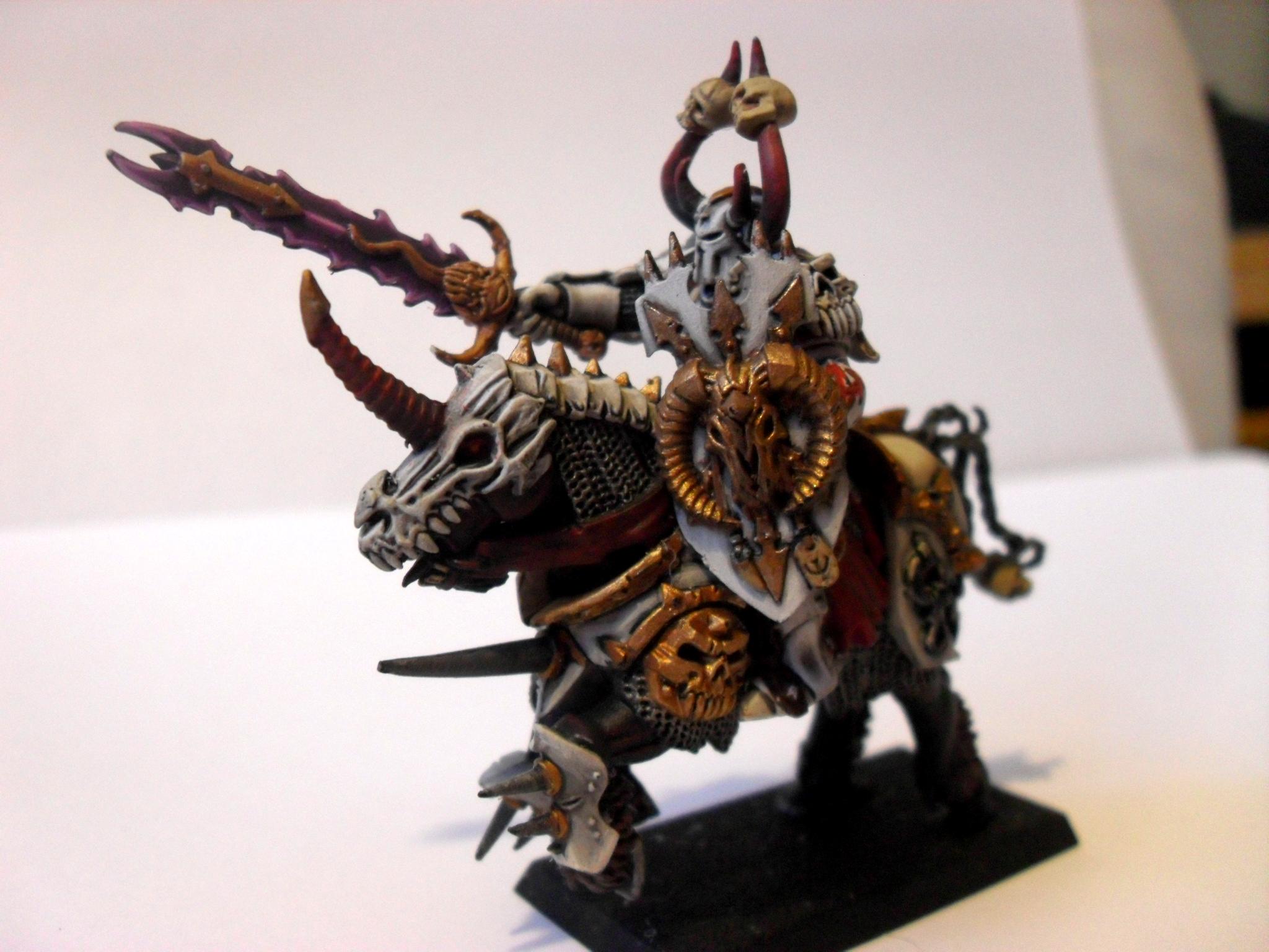 Bone Armour, Chaos Knights Of Tzeentch, White