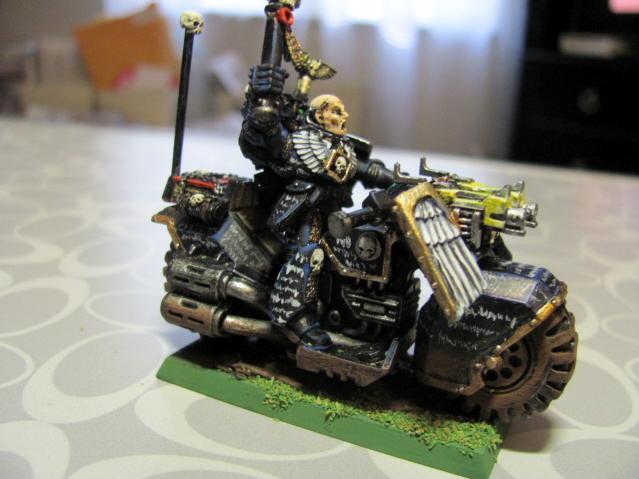 Side view of bike Chappy