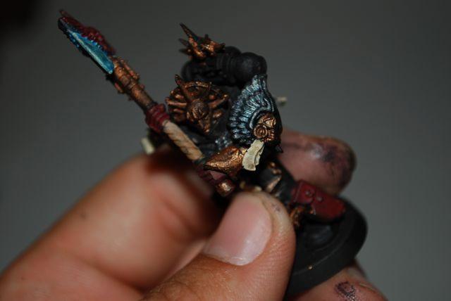 Clipped the angelus bolter off