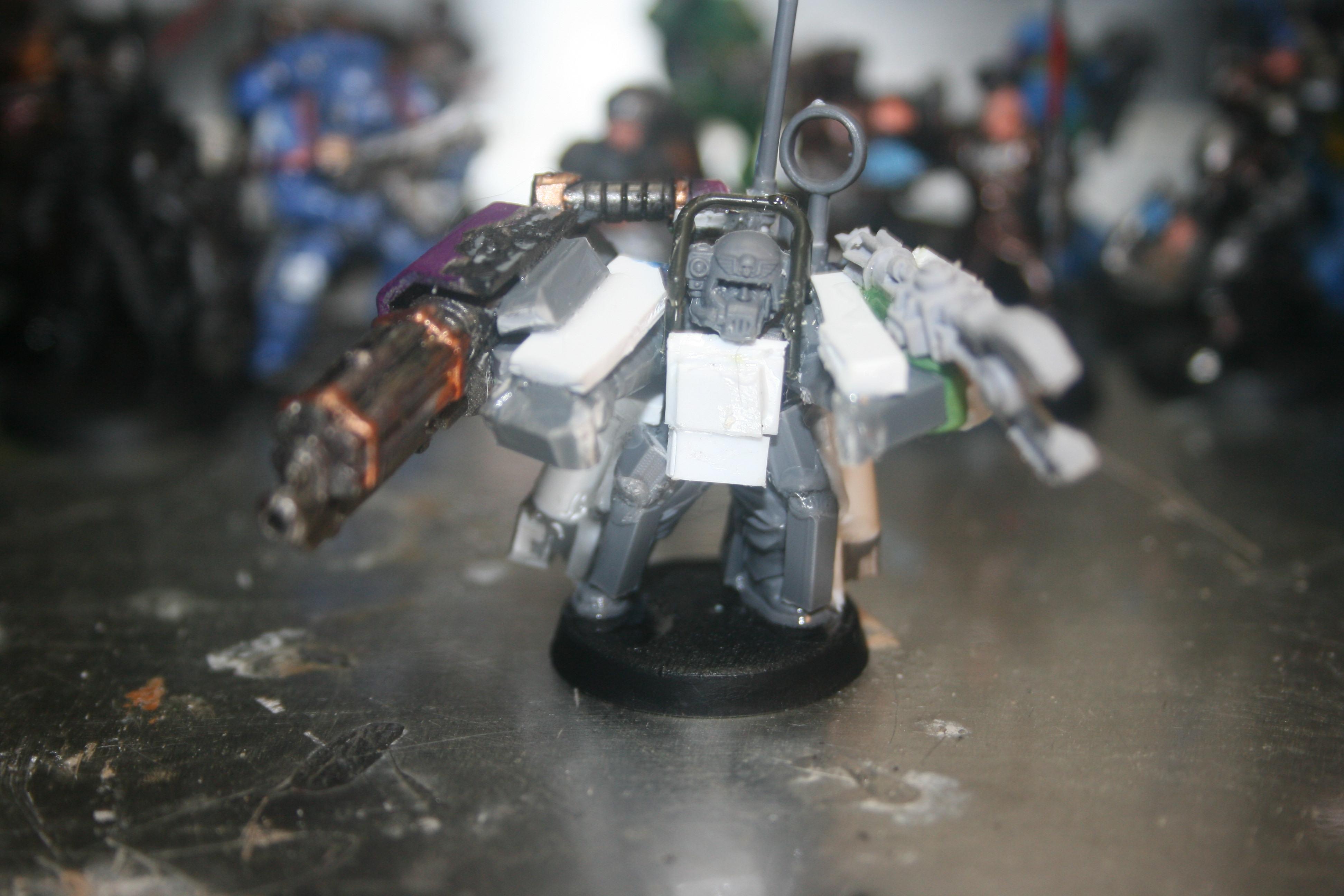 Allies, Conversion, Imperial Guard, Terminator Armor, Work In Progress