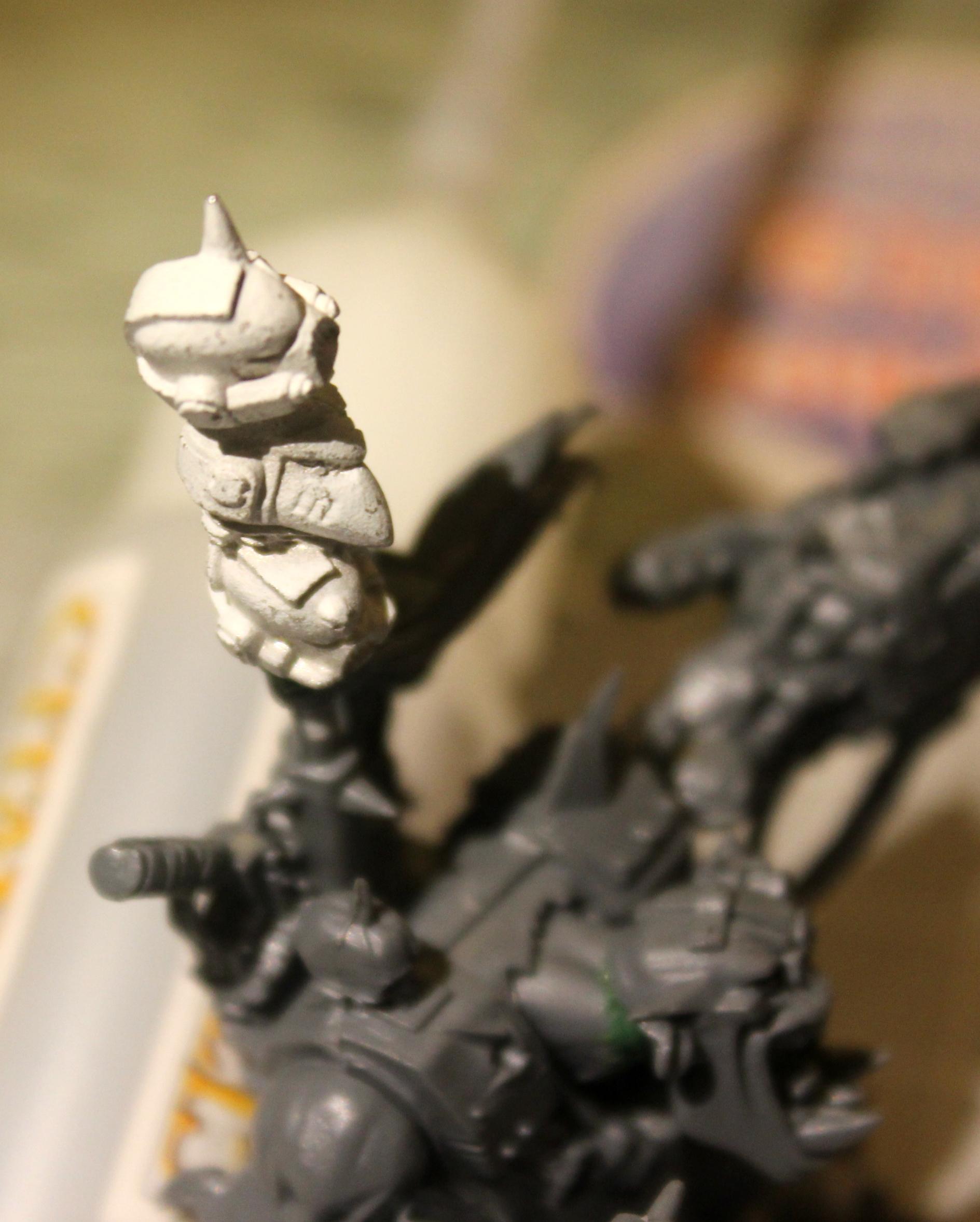 Assault On Black Reach, Conversion, Warboss, Work In Progress