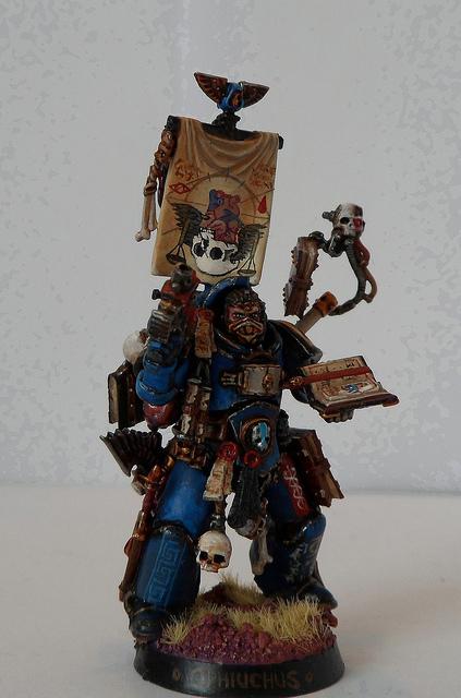 Banner., Conversion, Librarian, Space Marines