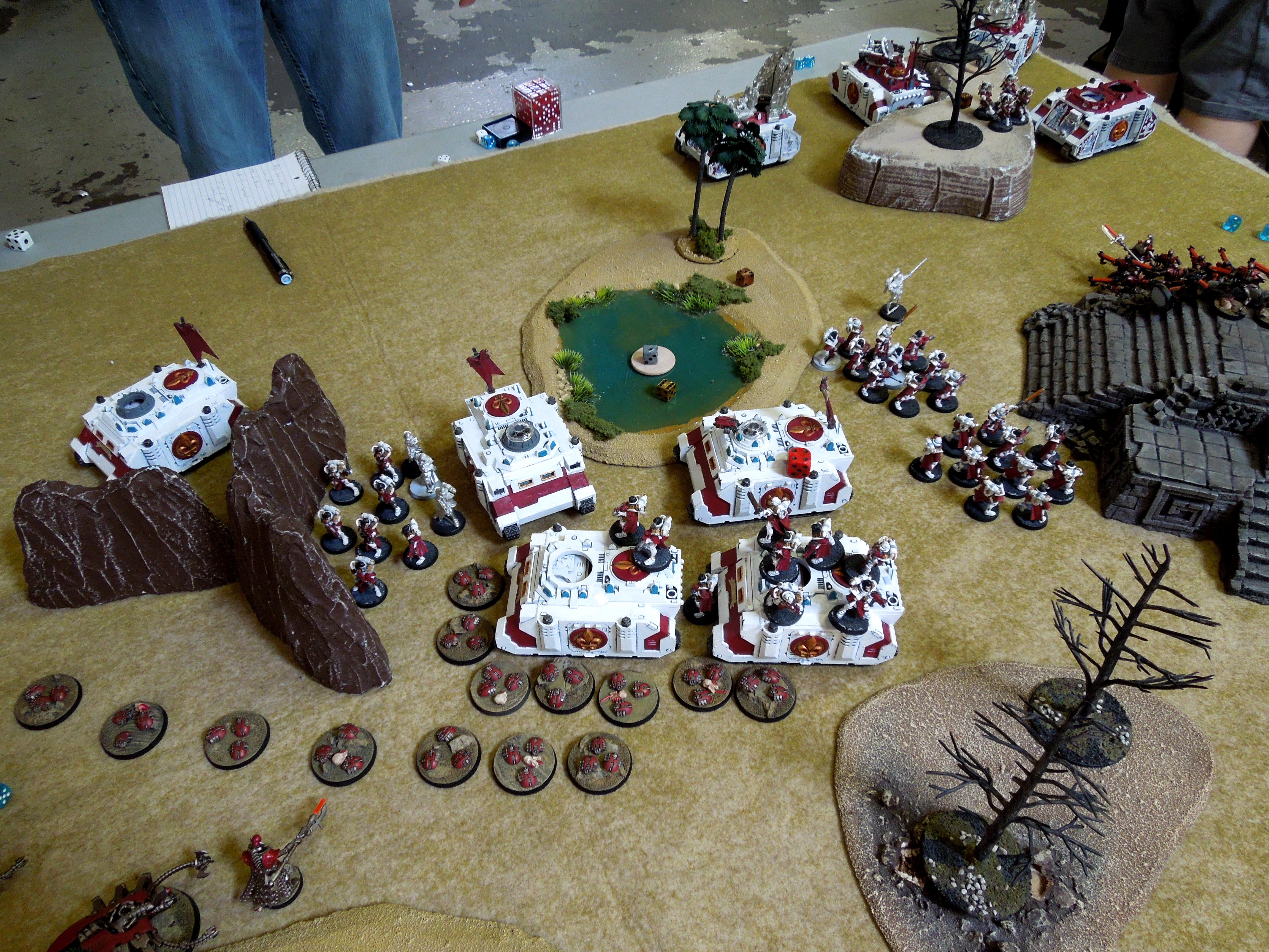 Battle Report, Necrons, Sisters Of Battle