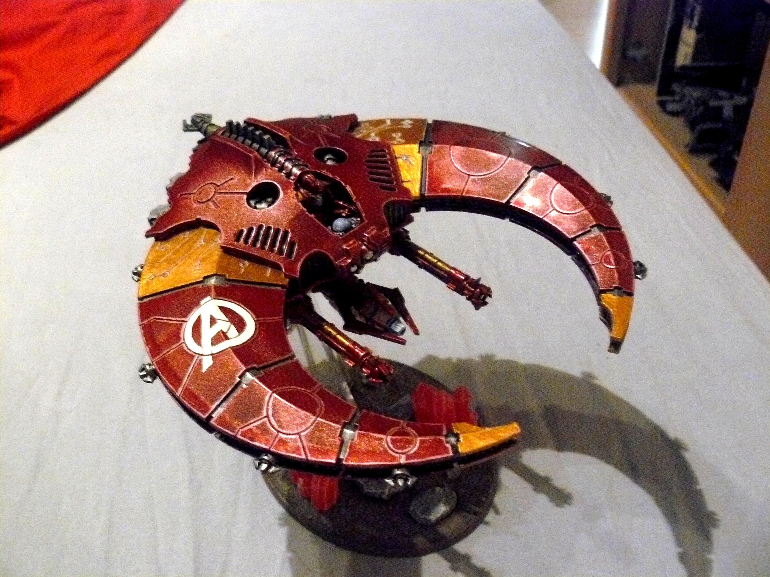 Avengers, Doom Scythe, Flyer, Iron Crons, Necrons