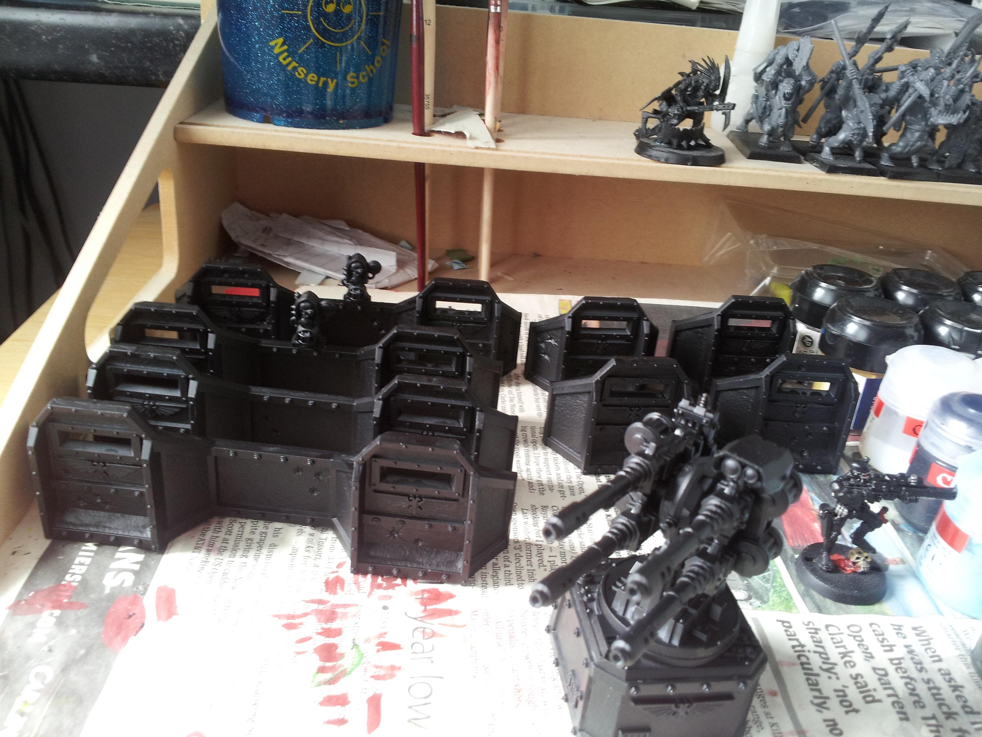 Aegis Defense Line, Deadshot, Quad Gun, Work In Progress