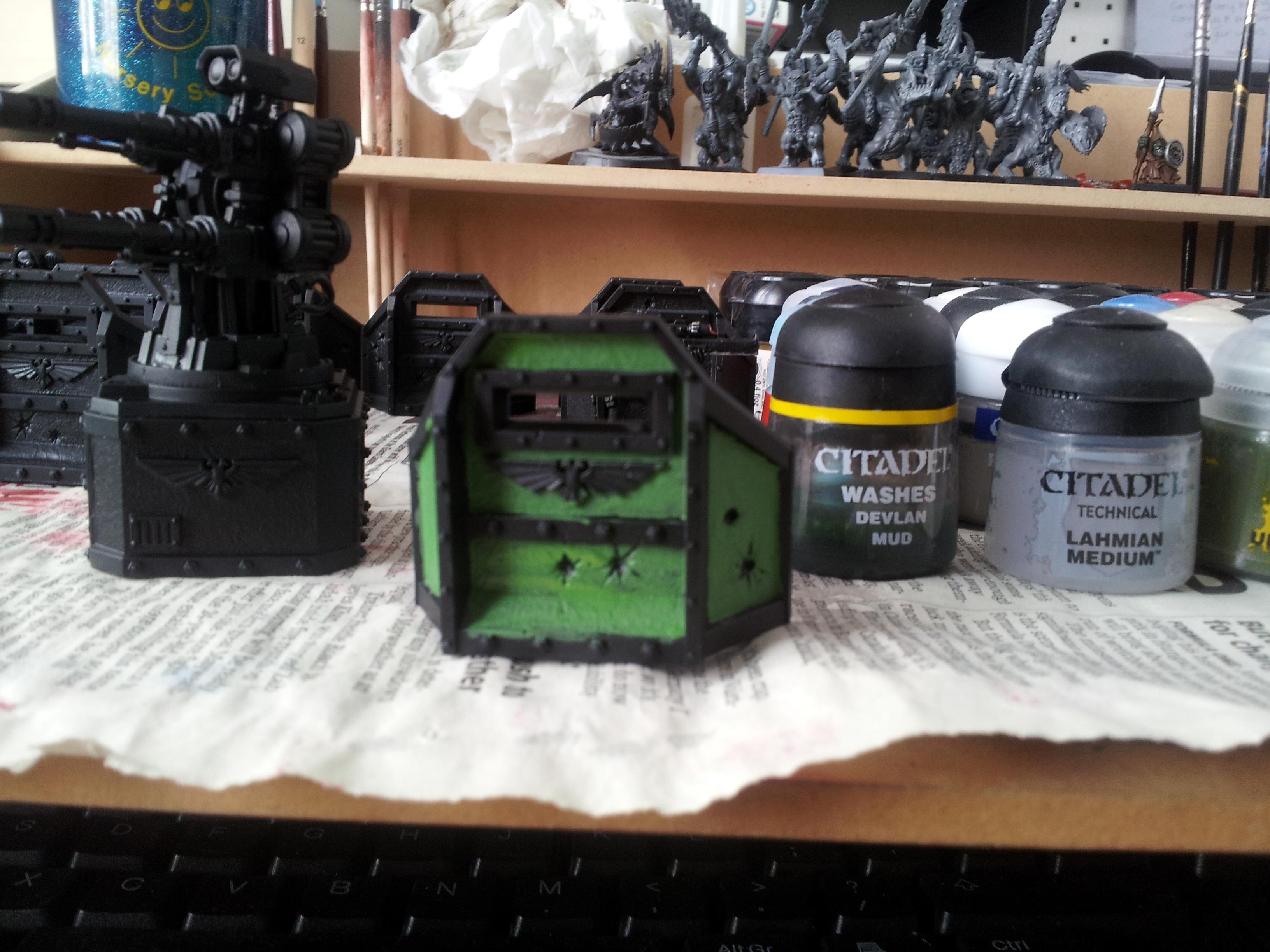 Aegis Defense Line, Deadshot, Quad Gun, Work In Progress