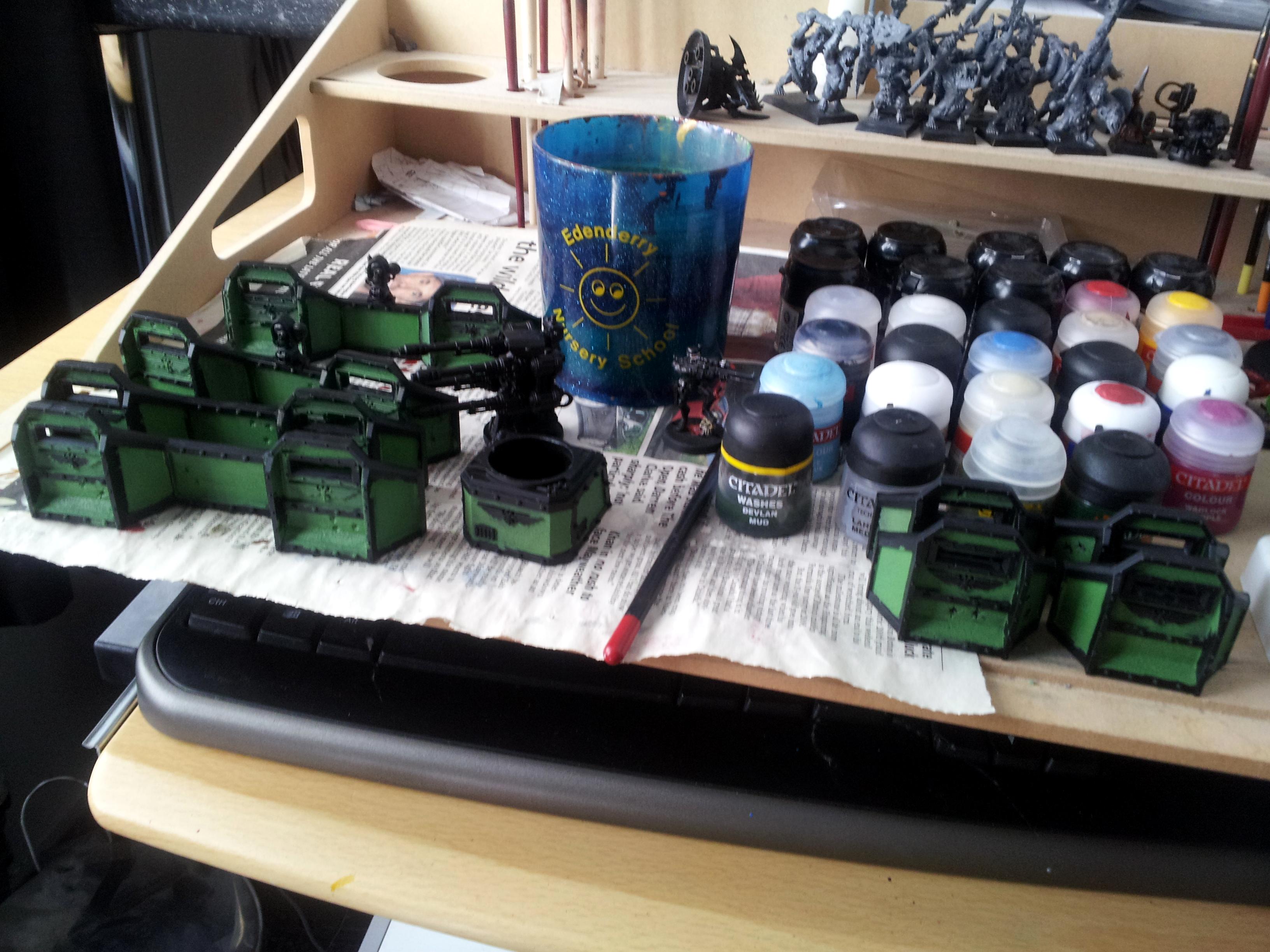 Aegis Defense Line, Deadshot, Quad Gun, Work In Progress