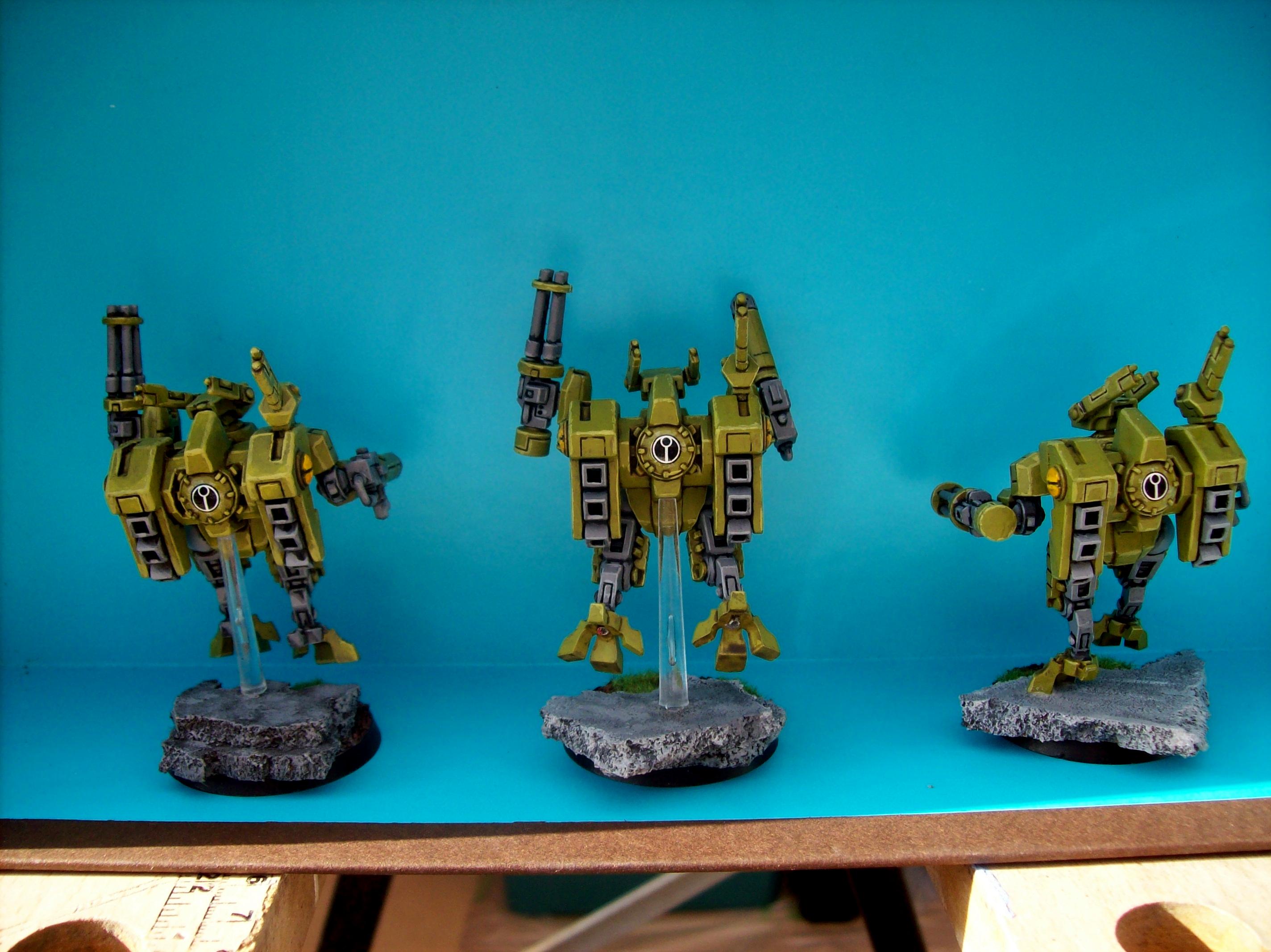 Tau Xv8 Battlesuits