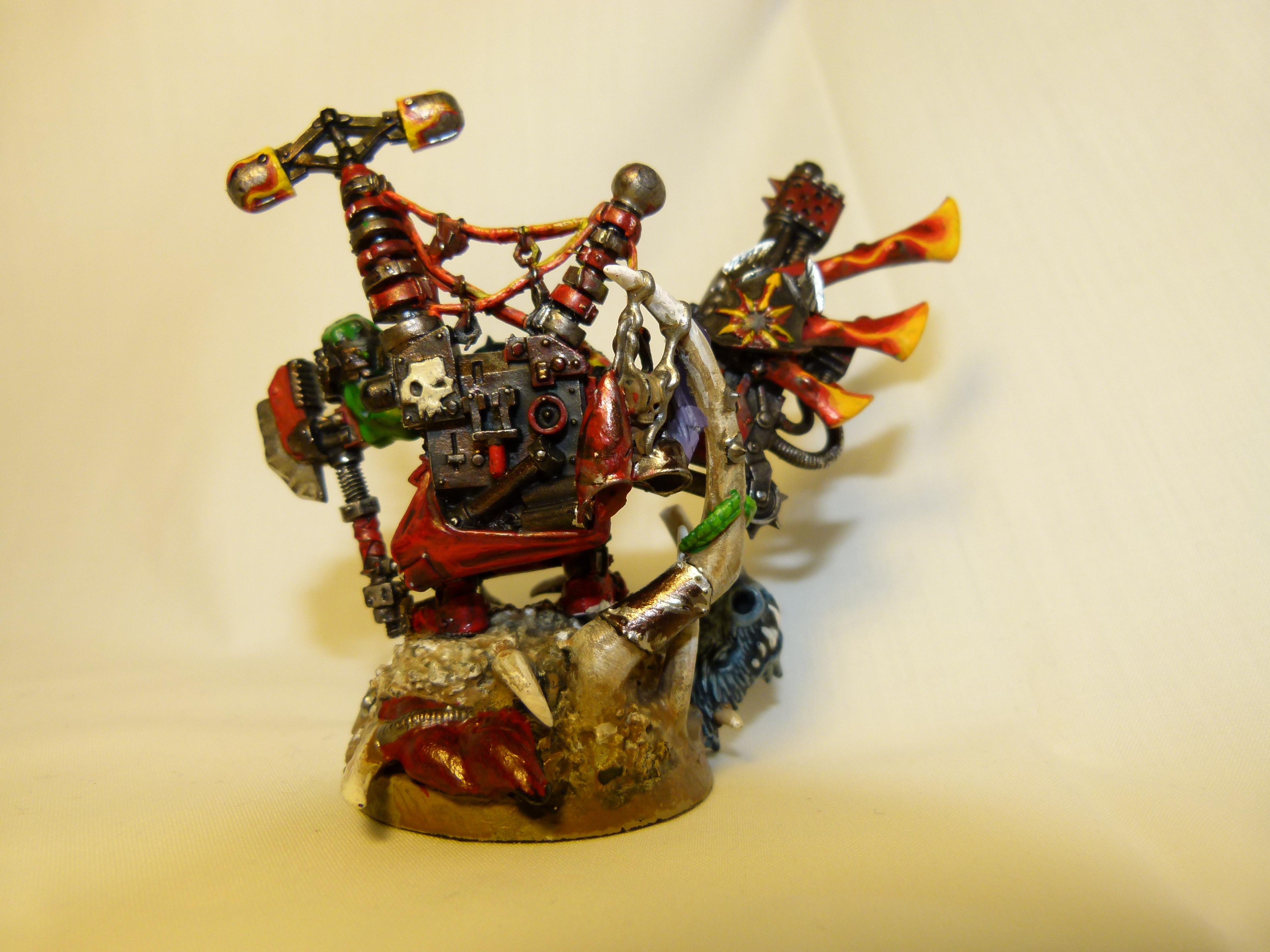 Big Mek, Burna Boyz, Conversion, Evil Sunz, Kustom Force Field, Mekboy, Orks, Warhammer 40,000