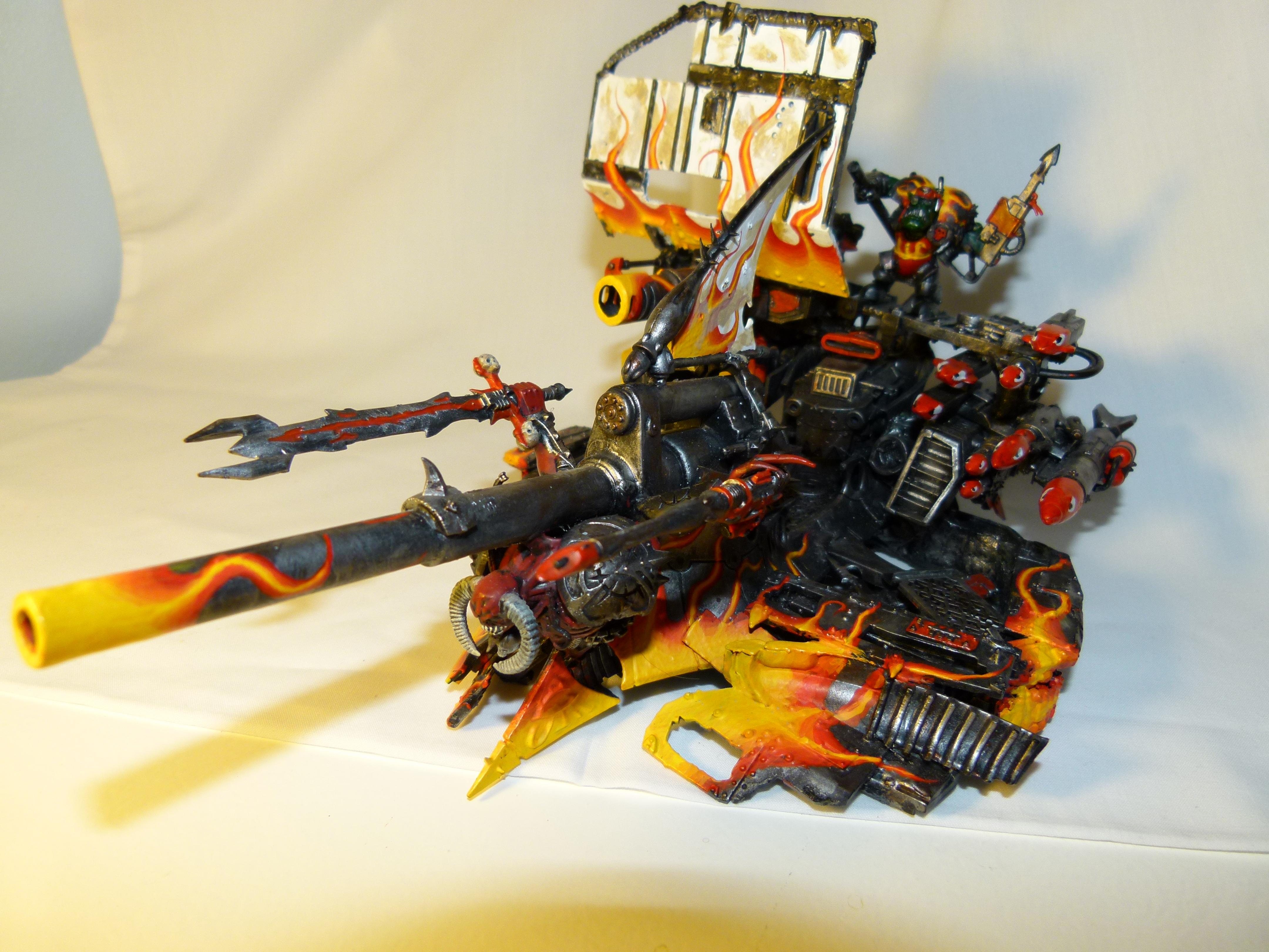 Conversion, Dark Eldar, Heavy, Hover, Looted, Orks, Tank, Wagon, Warhammer 40,000
