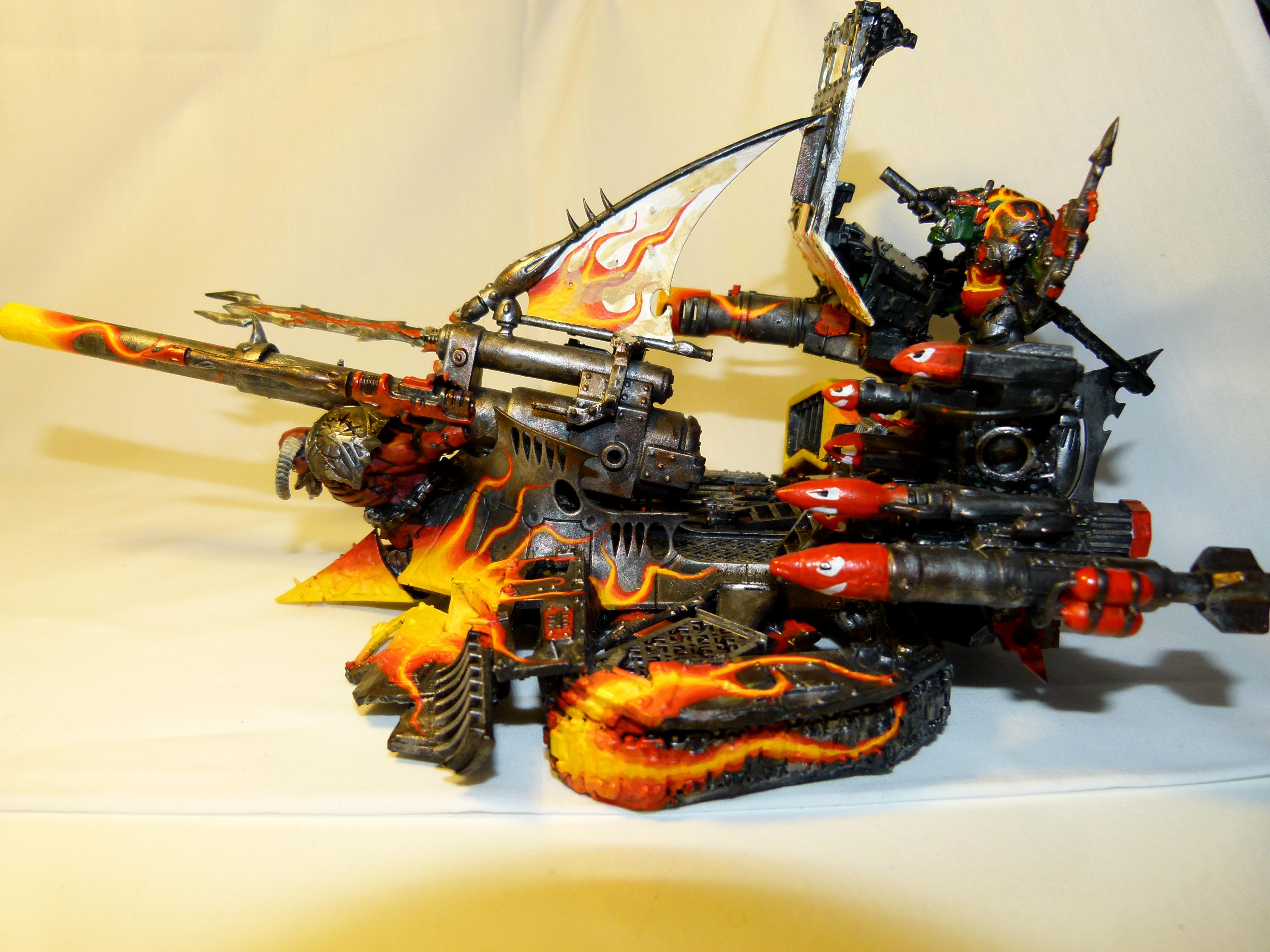 Conversion, Dark Eldar, Heavy, Hover, Looted, Orks, Tank, Wagon, Warhammer 40,000