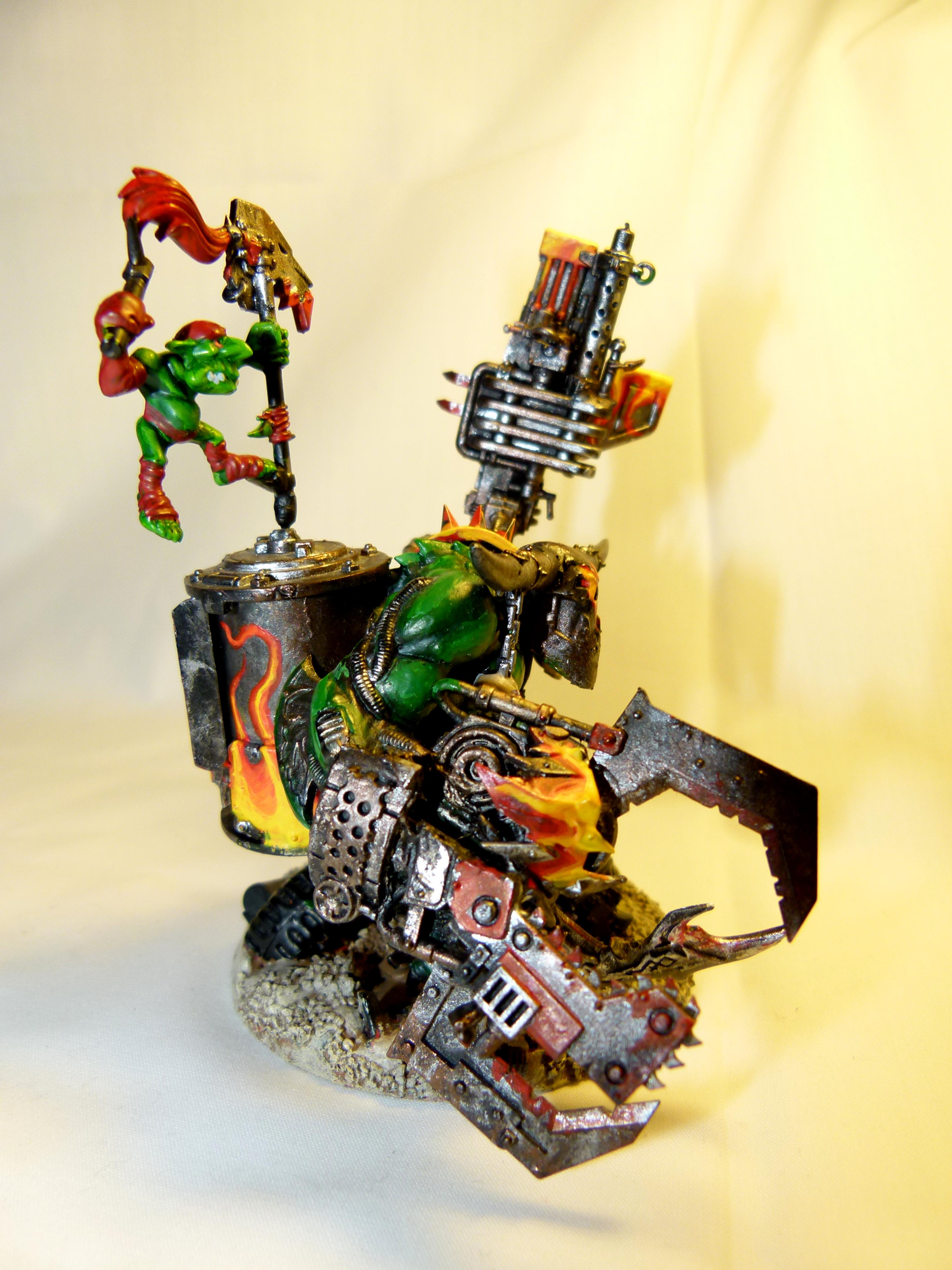 Conversion, Daemons, Deff, Dreadnought, Looted, Orks, Prince, Warboss, Warhammer 40,000