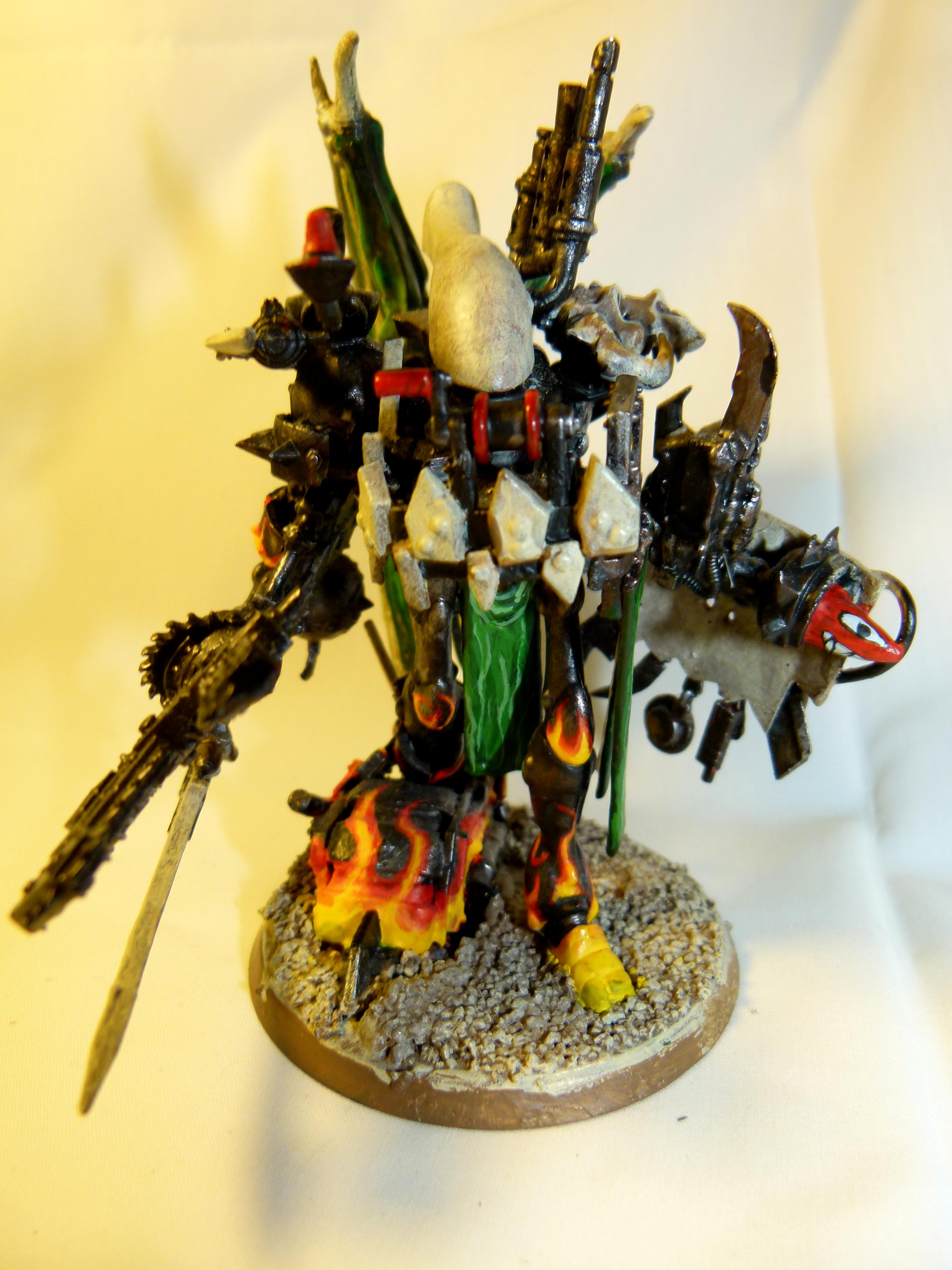 Conversion, Deff, Dreadnought, Eldar, Looted, Orks, Warhammer 40,000, Wraithlord