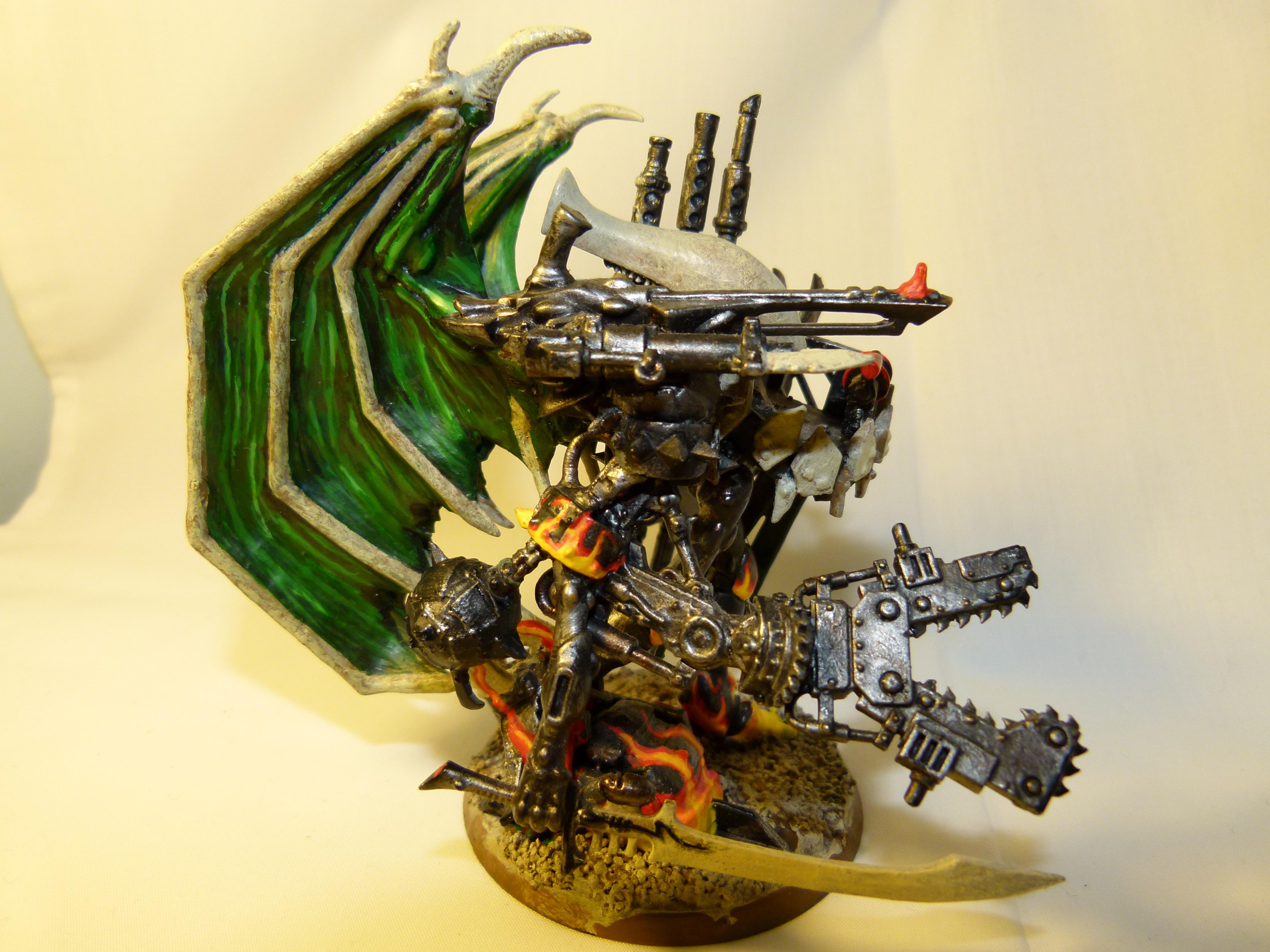 Conversion, Deff, Dreadnought, Eldar, Looted, Orks, Warhammer 40,000, Wraithlord