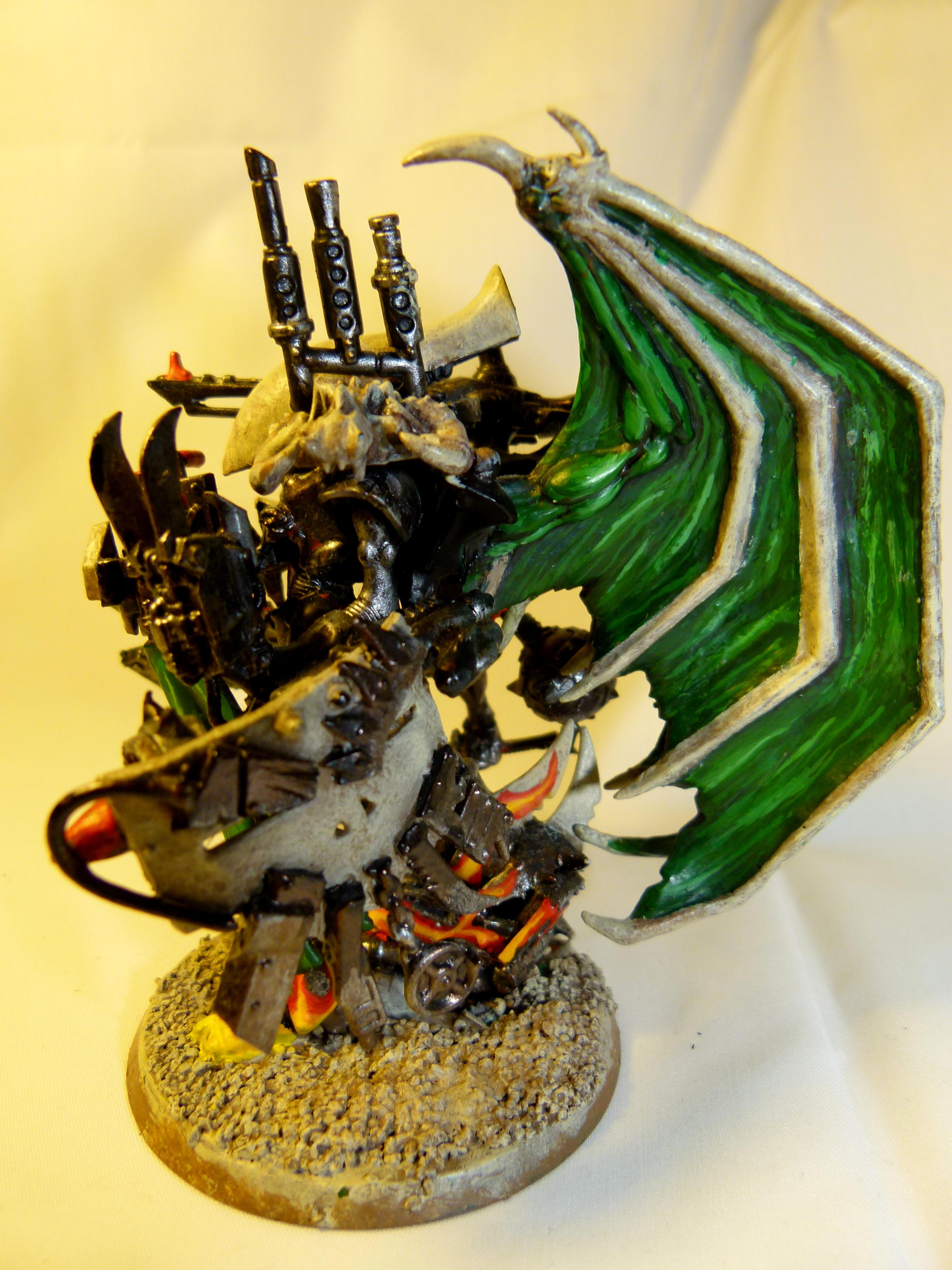 Conversion, Deff, Dreadnought, Eldar, Looted, Orks, Warhammer 40,000, Wraithlord