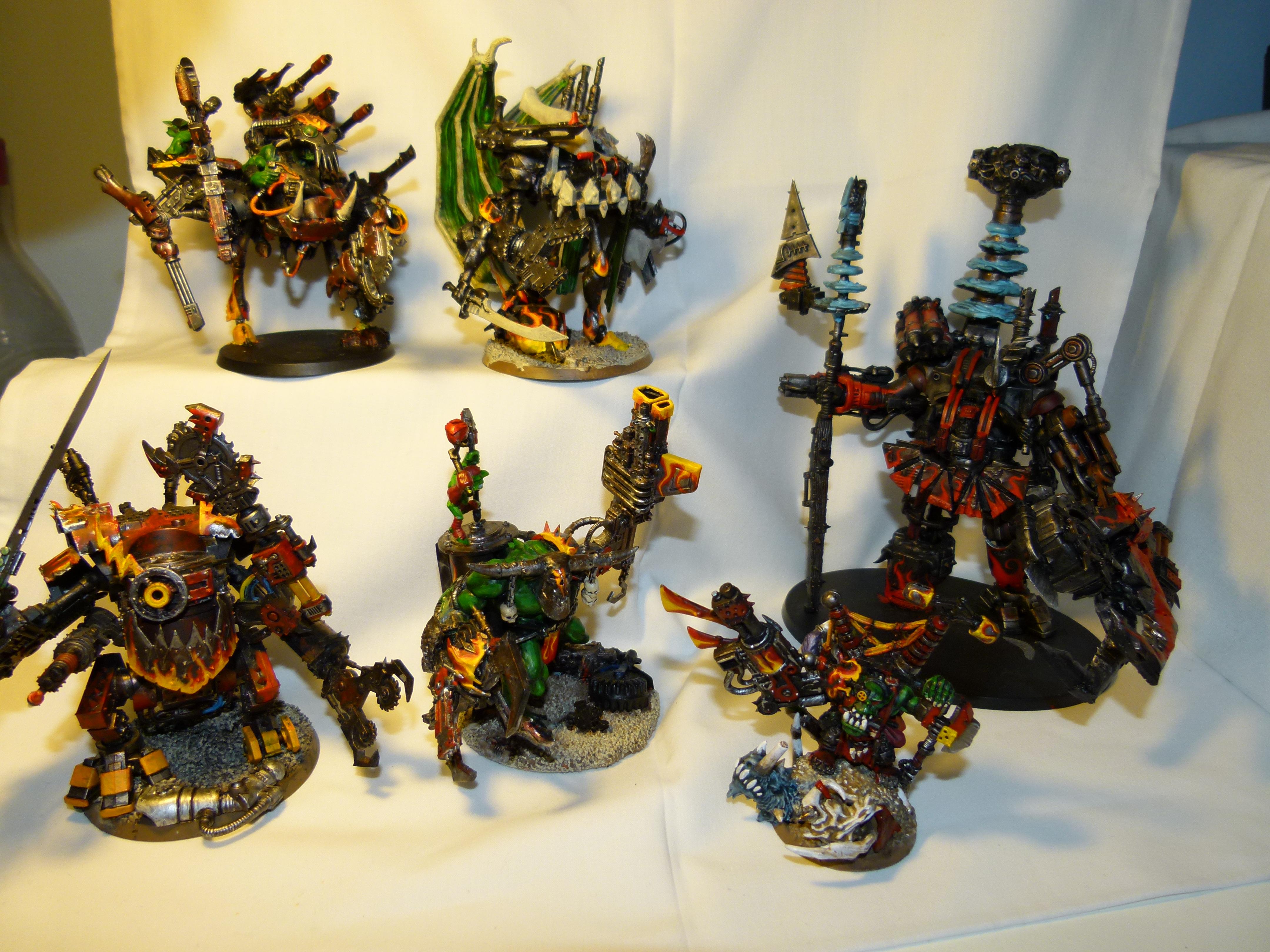 Conversion, Daemon Prince, Deff Dreads, Eldar, Grey Knights, Heavy, Looted, Marine Abuse, Orks, Walkers, Warhammer 40,000