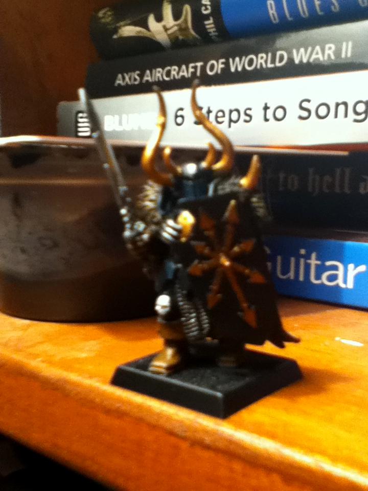 Chaos, Chaos Warrior, Painting, Warhammer Fantasy