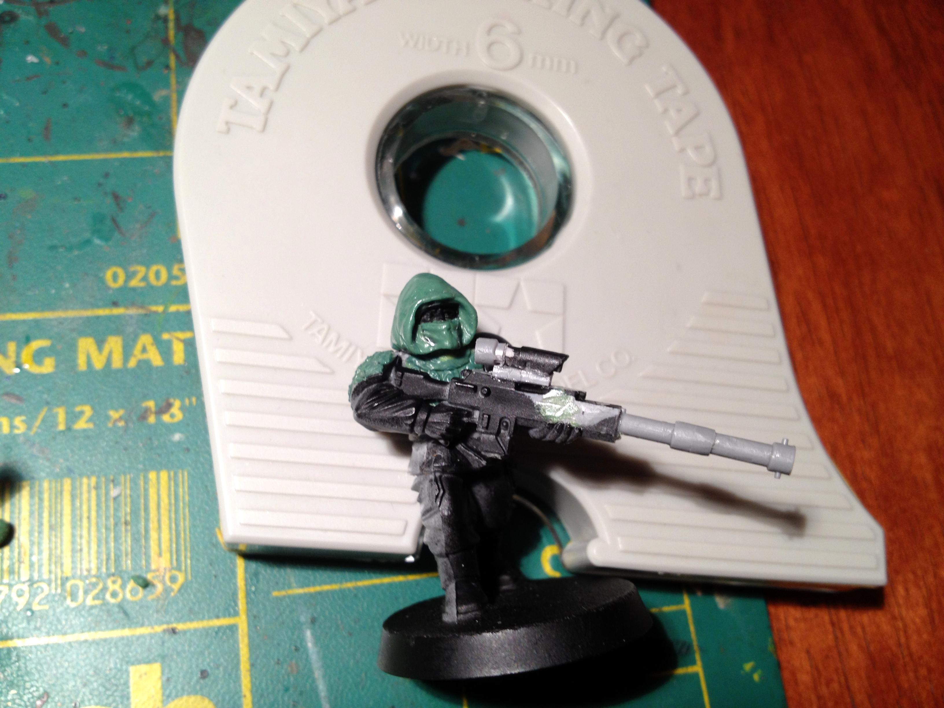 Work In Progress, Sniper assembled
