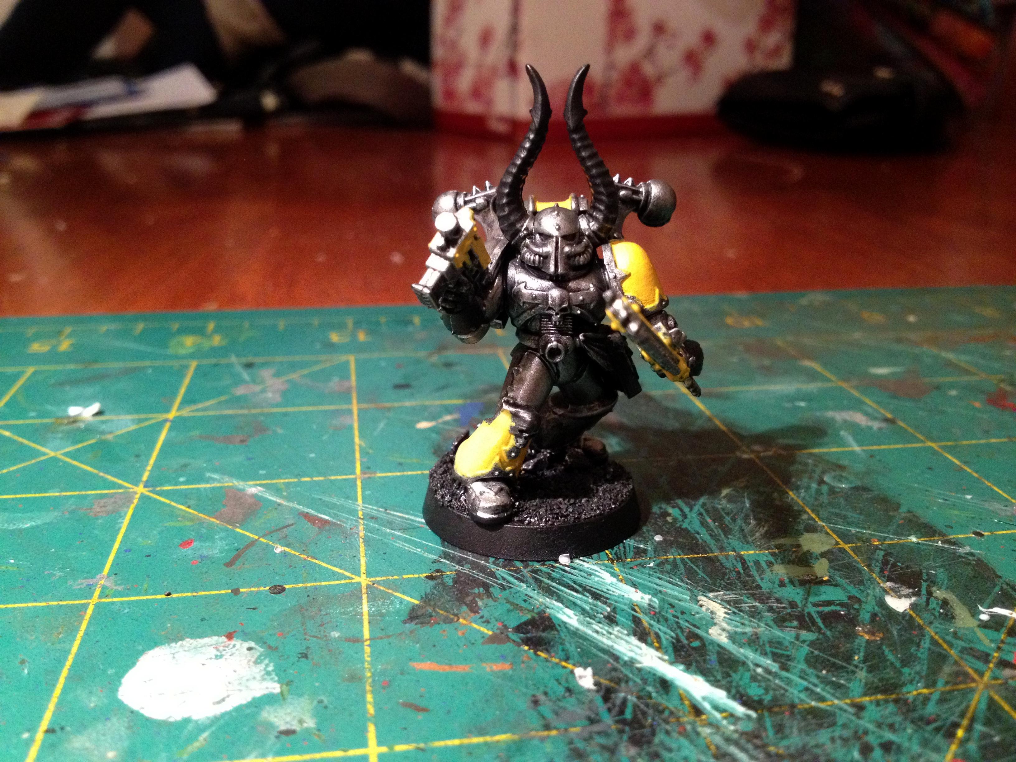 Work In Progress, Iron Warrior Base colours
