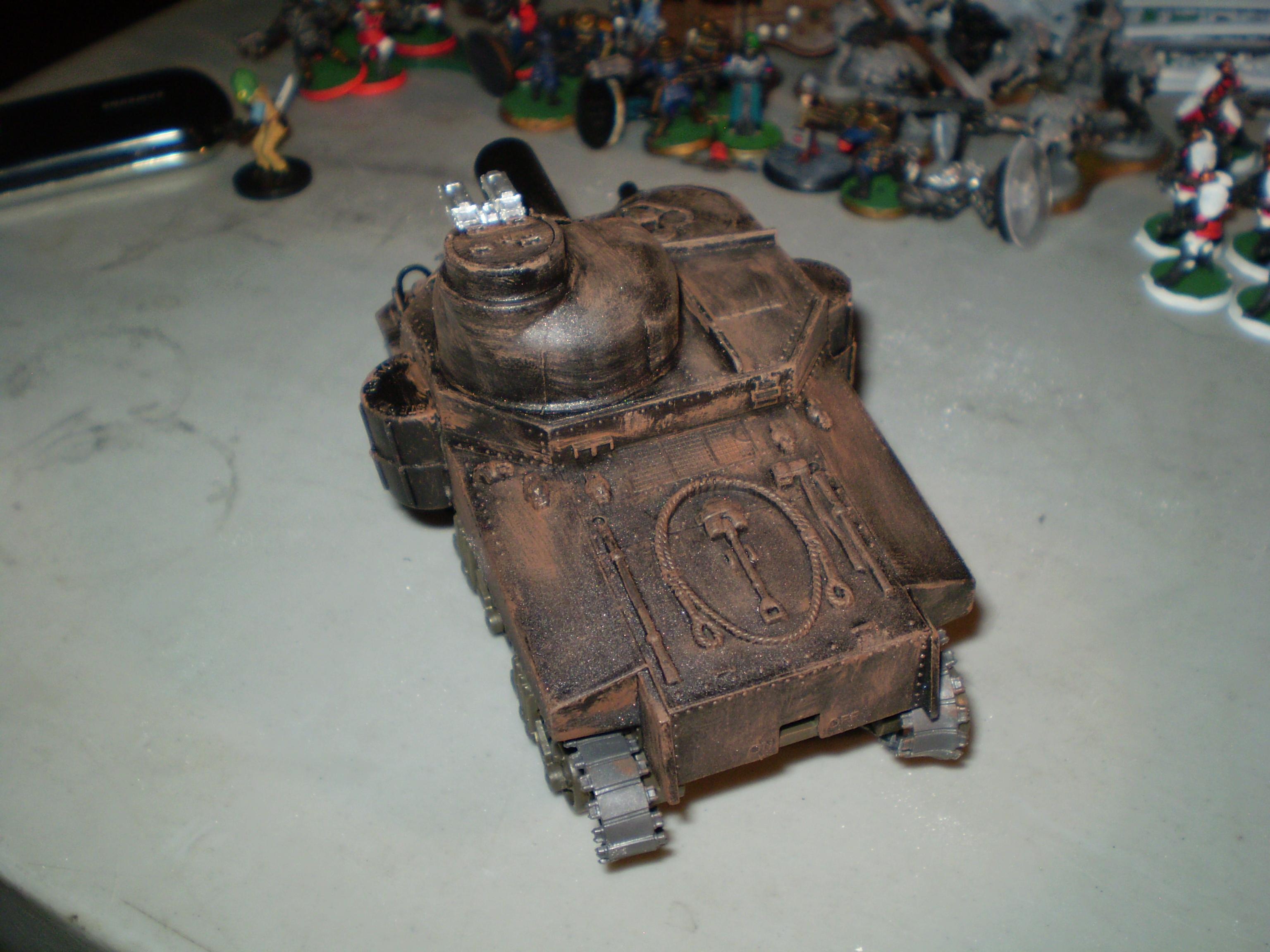 Leman Russ Demolisher [Dry Brush Layer 1]