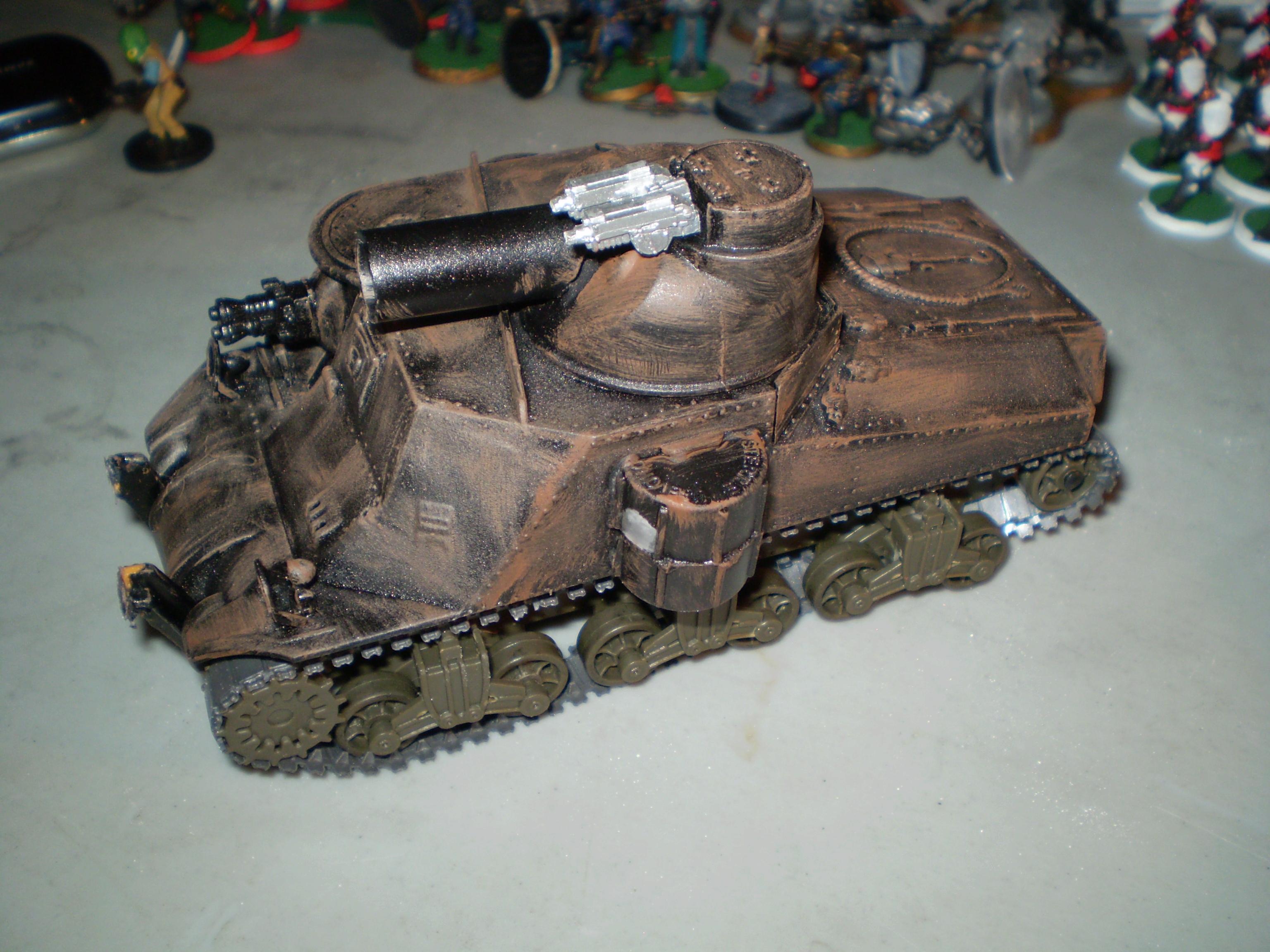 Leman Russ Demolisher [Dry Brush Layer 1]