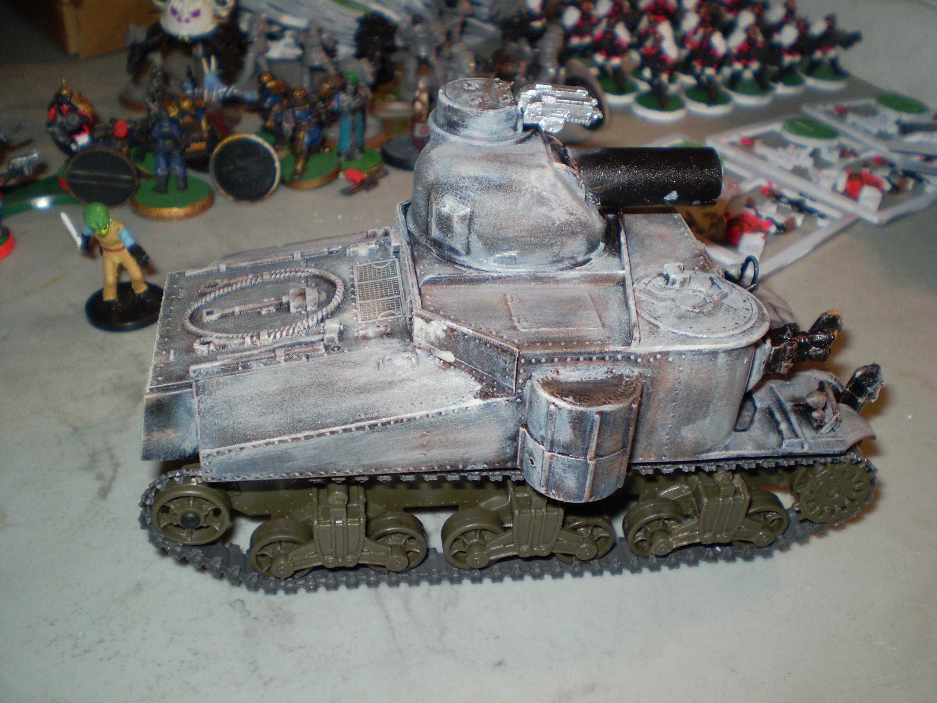 Leman Russ Demolisher [Dry Brush Layer 2]