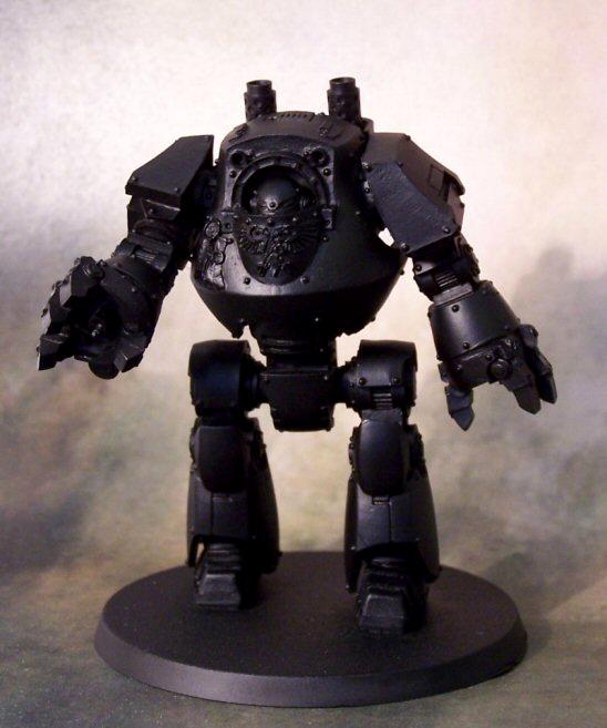 Contemptor Dreadnought, Dreadnought, Forge World, Undercoated, Work In Progress