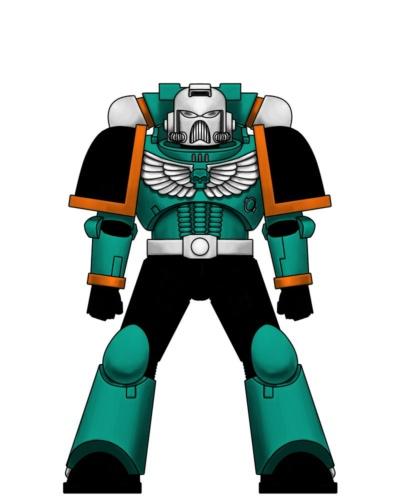 Teal/Black/Oranger