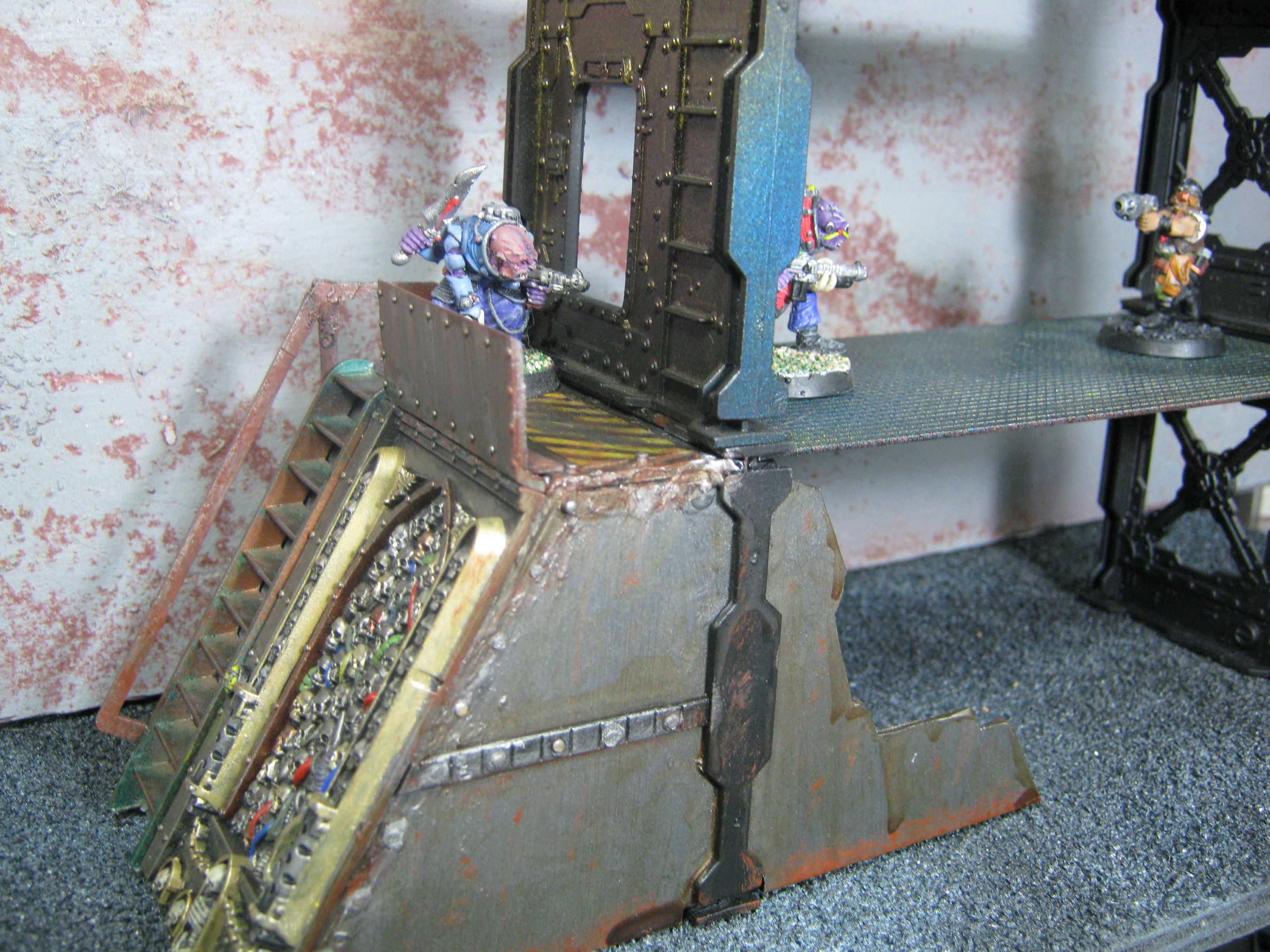 Necromunda, Plasticard, Scratch Build, Terrain, Warhammer 40,000