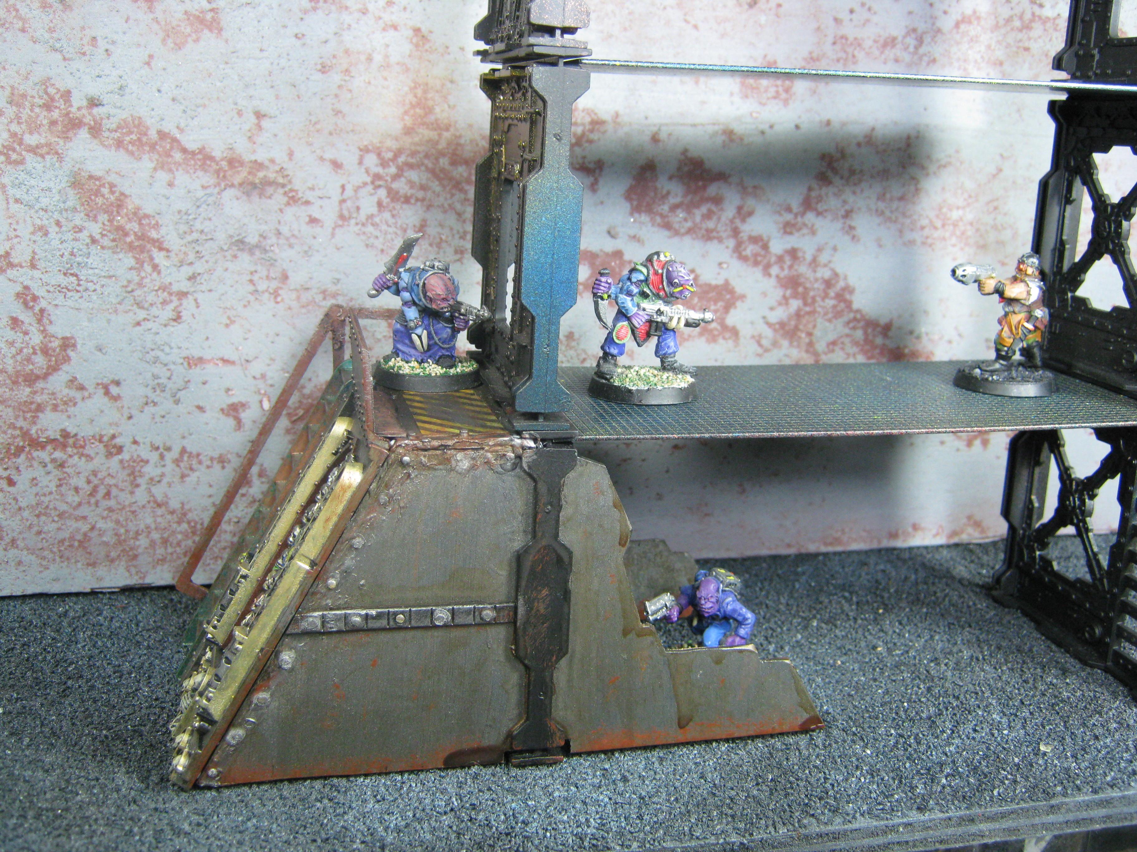 Necromunda, Plasticard, Scratch Build, Terrain, Warhammer 40,000