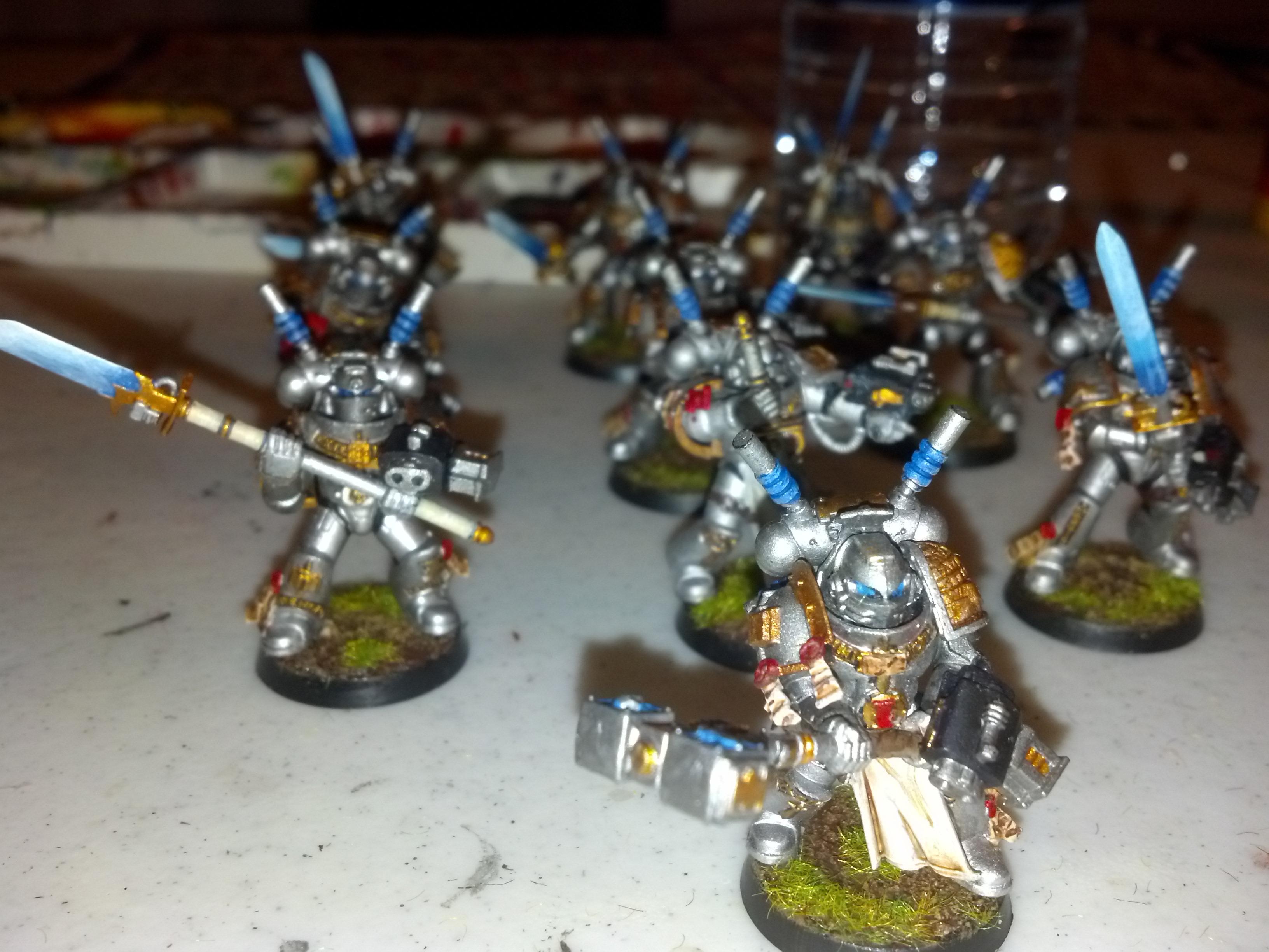 Brush, Force, Force Strike Squad, Force Sword, Grey Knights, Interceptor, Non-Metallic Metal, Strike Squad, Titan