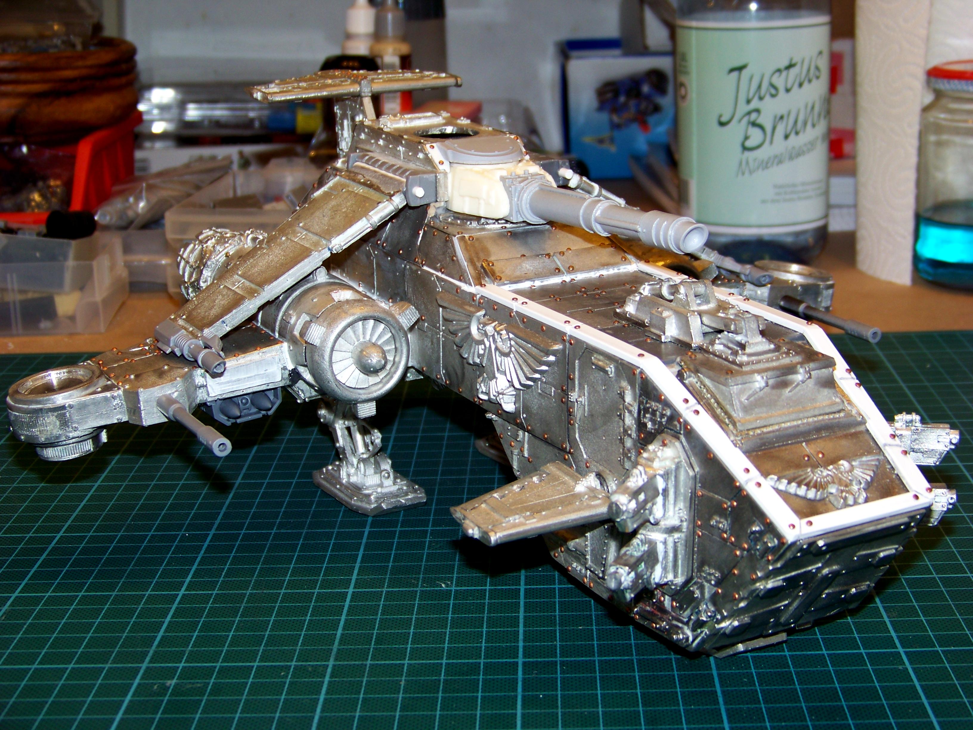 Metal, Space Marines, Thunderhawk, Warhammer 40,000, Work In Progress