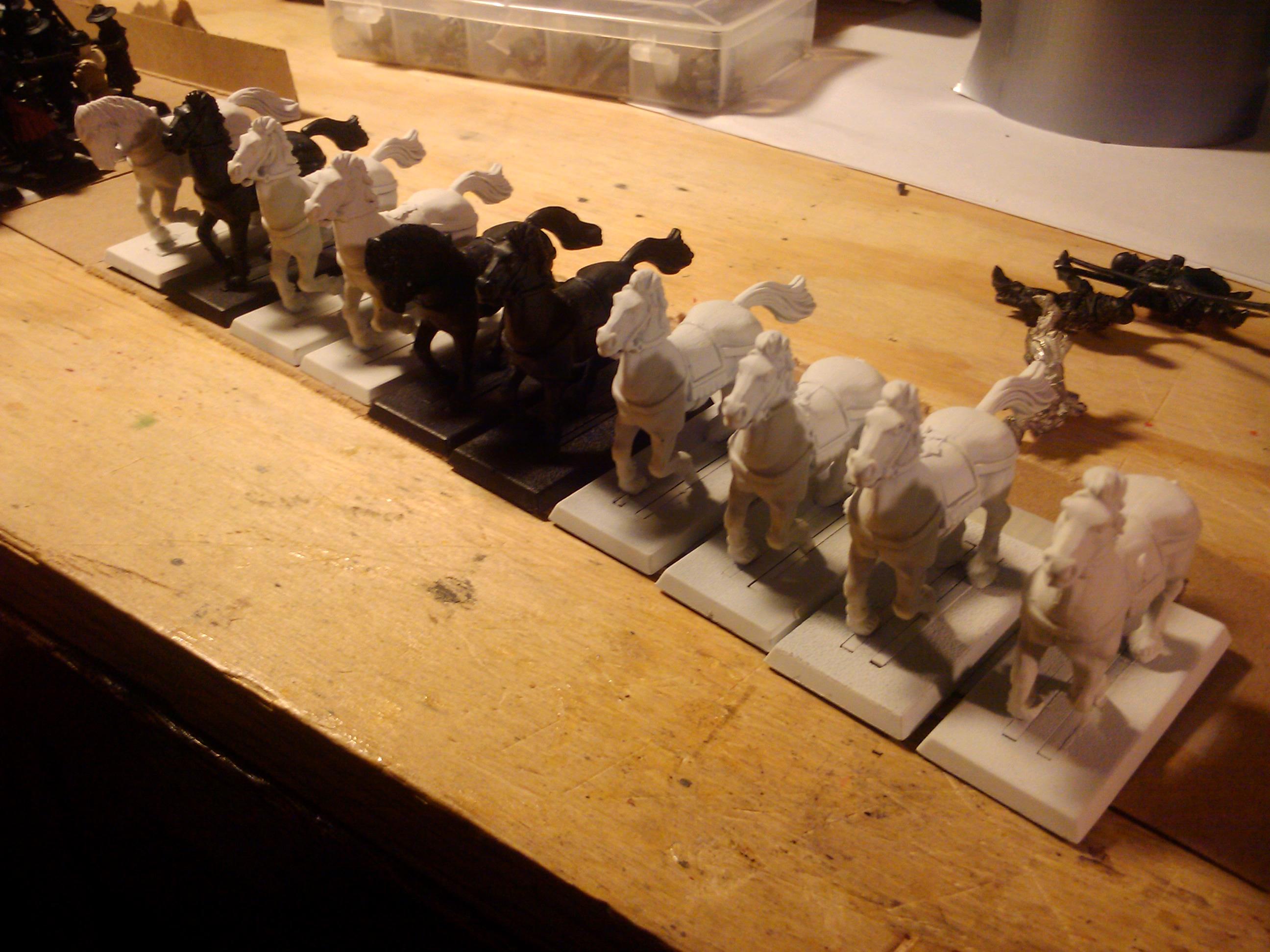 Bretonnians, Build, Conversion, Games Workshop, Painting, Warhammer Fantasy