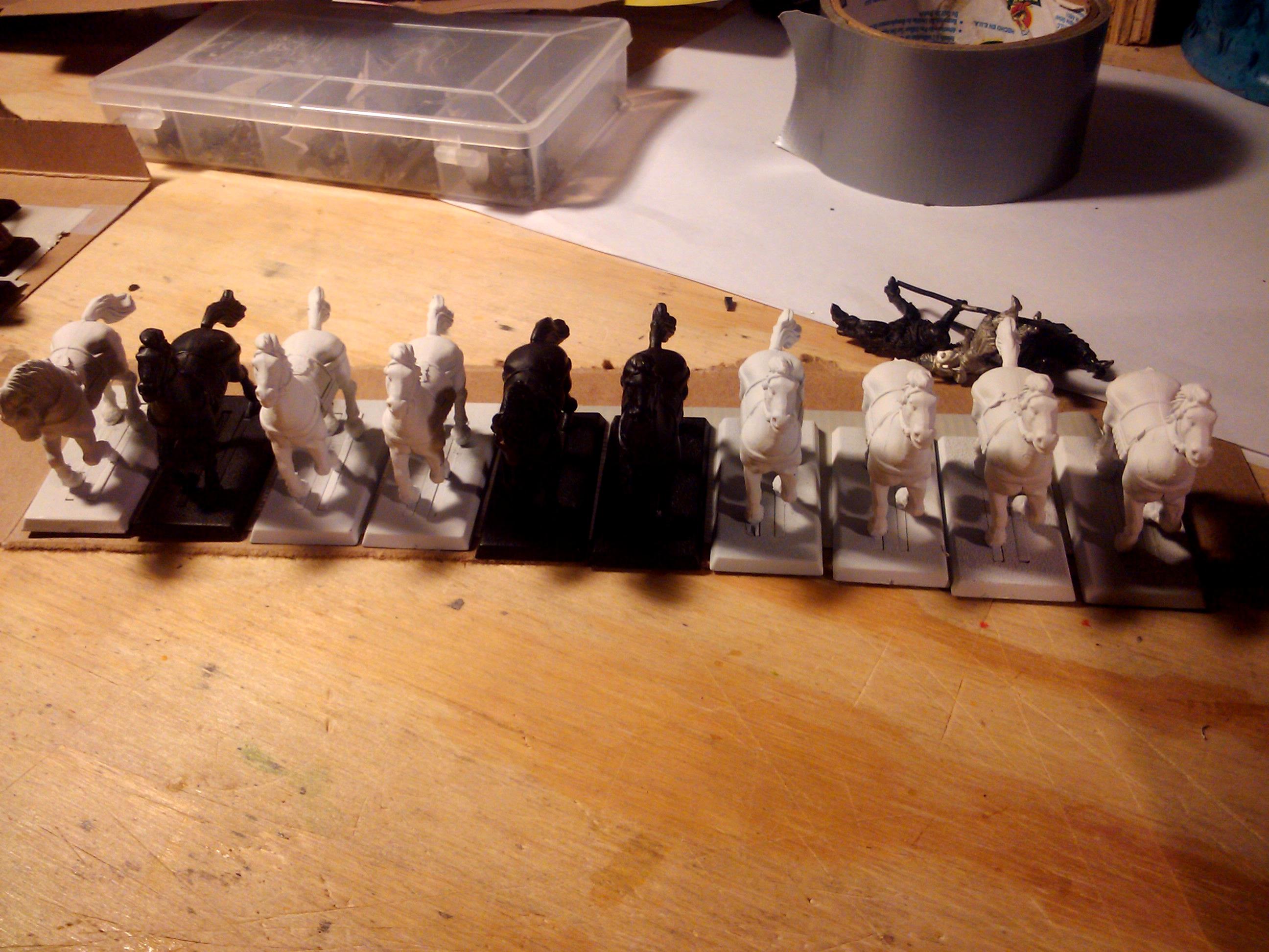 Bretonnians, Build, Conversion, Games Workshop, Painting, Warhammer Fantasy