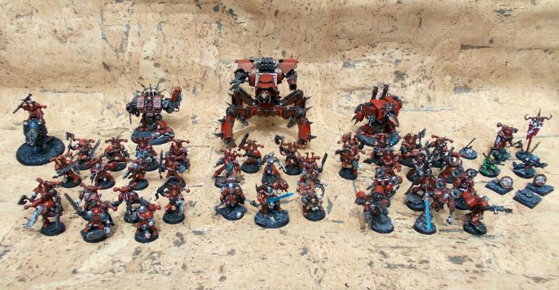 Army Chaos Chaos Space Marines Khorne Khorne Berzerker