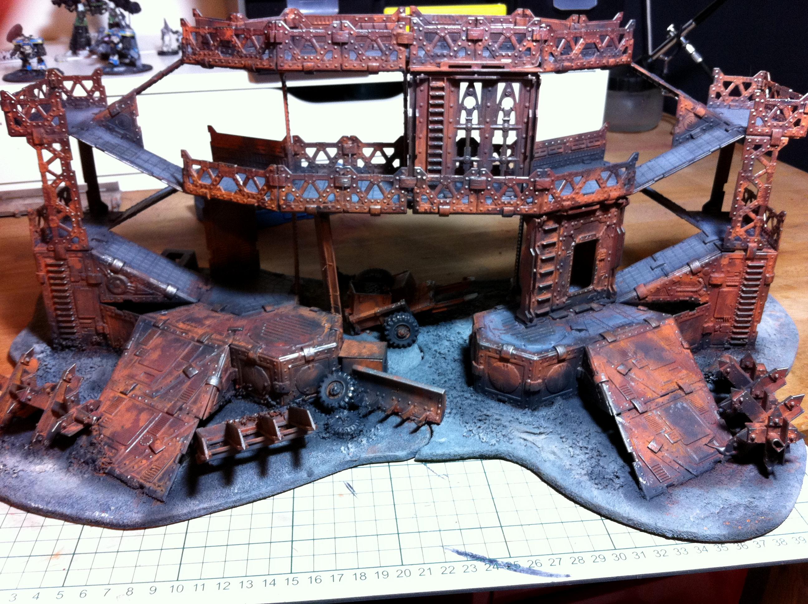 Necromunda, Rust, Terrain, Work In Progress