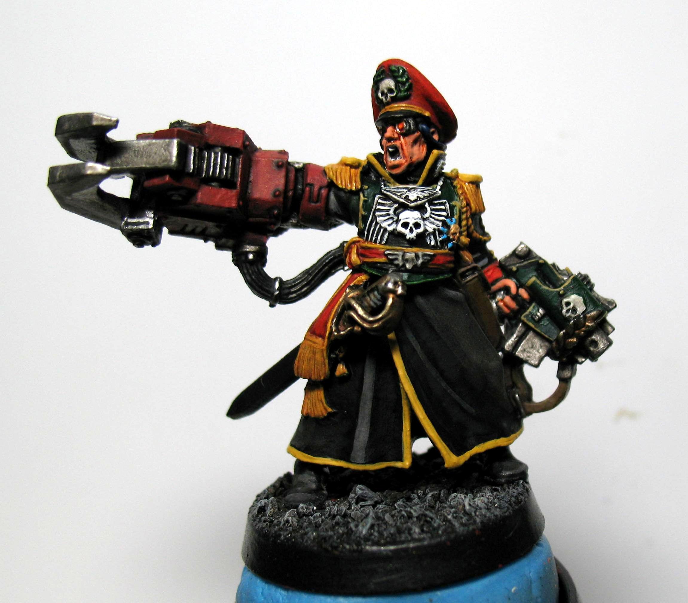 Armageddon, Astra Militarum, Commissar, Games Workshop, Imperial Guard, Warhammer 40,000, Yarrick