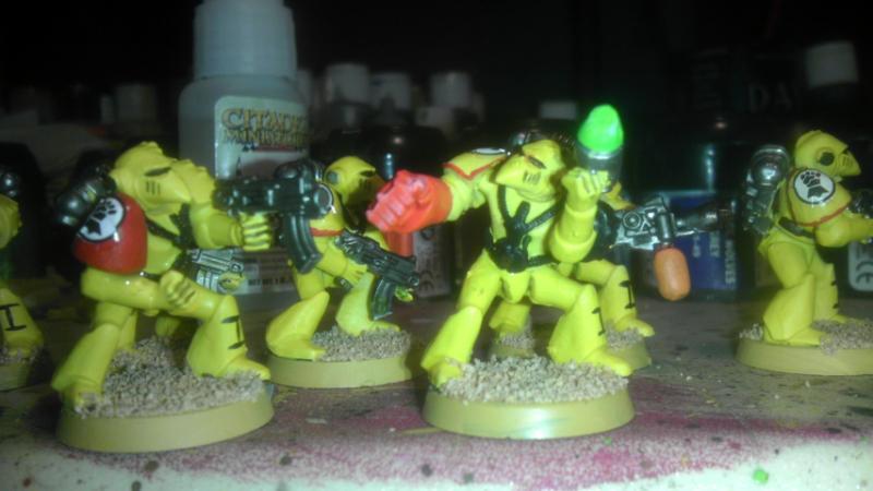Imperial Fists, Old School, Rogue Trader, Space Marines
