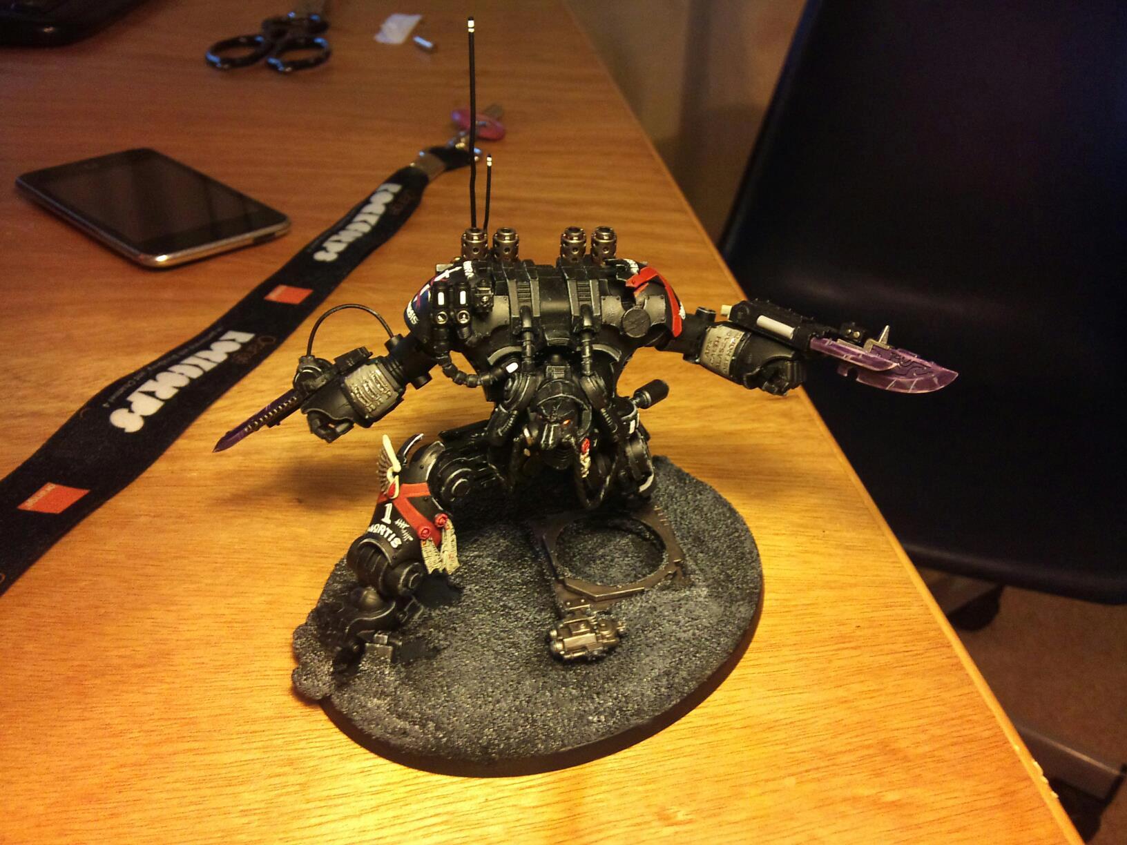 Dark Angels, Death Company, Dreadnought, Space Marines, Warhammer 40,000