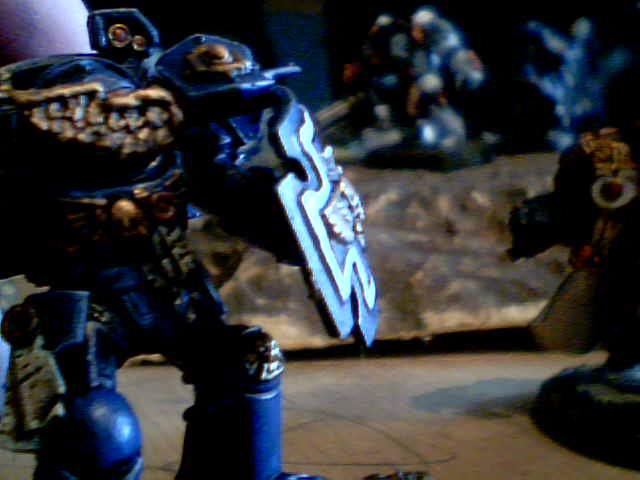 Conversion, Space Marines, Terminator Armor, Ultramarines