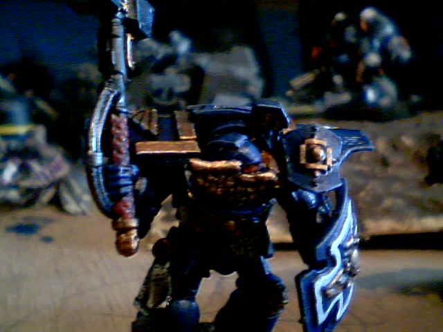 Conversion, Space Marines, Terminator Armor, Ultramarines