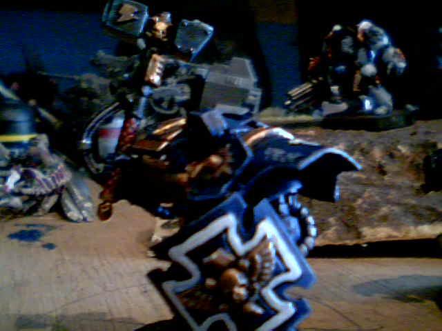 Conversion, Space Marines, Terminator Armor, Ultramarines