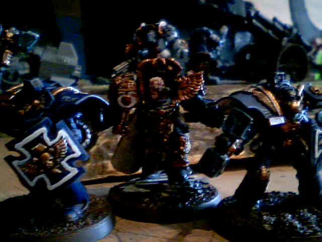 Conversion, Space Marines, Terminator Armor, Ultramarines