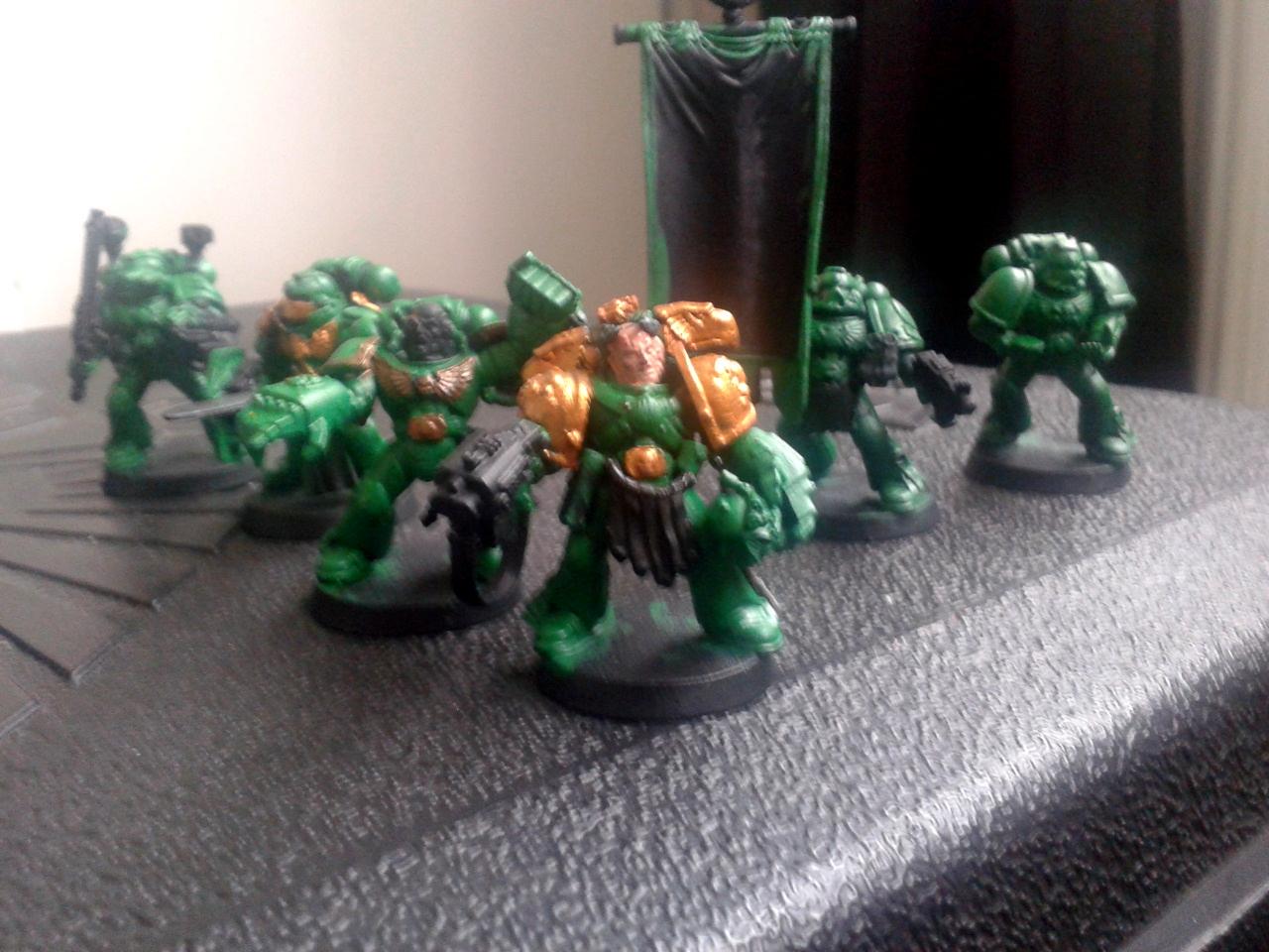 2nd Company Captain with his Command Squad