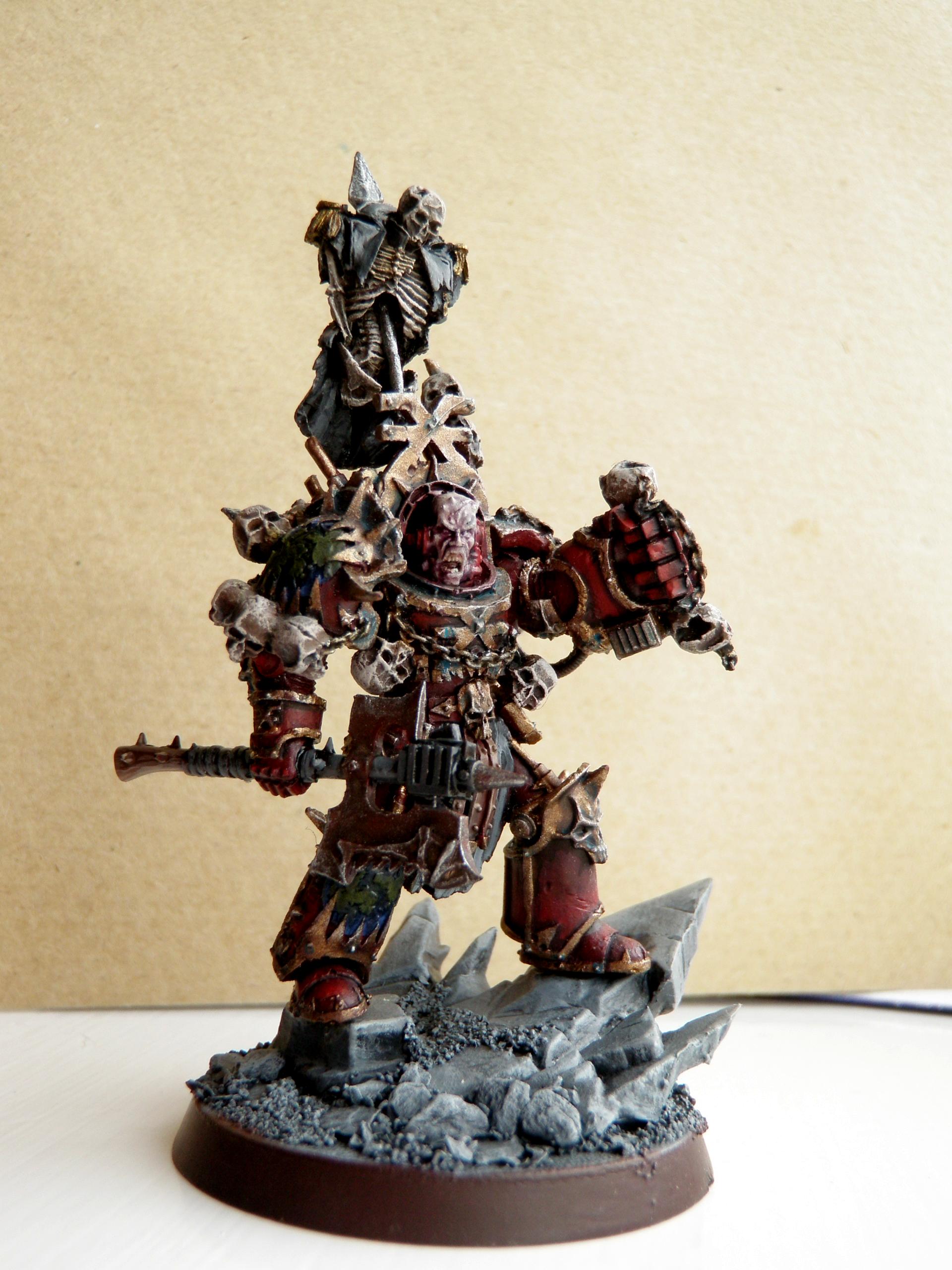 Chaos, Chaos Space Marines, Conversion, Khorne, Power Axe, Power Fist, Terminator Armor, Warhammer 40,000, World Eaters